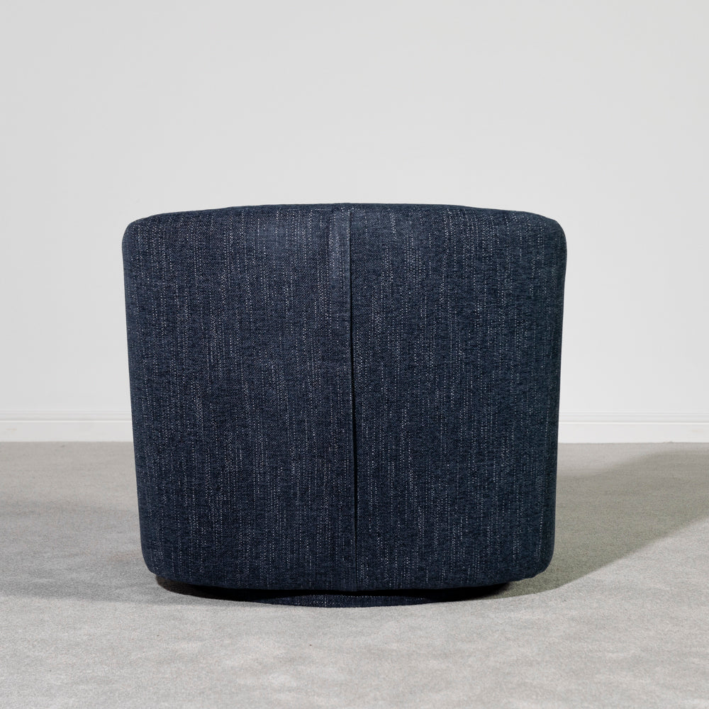 Dahlia Swivel Chair — Blue