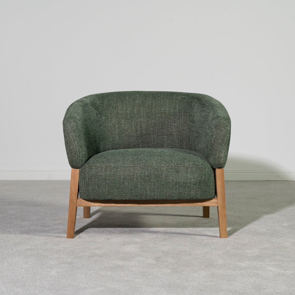 Palm Accent Chair — Green