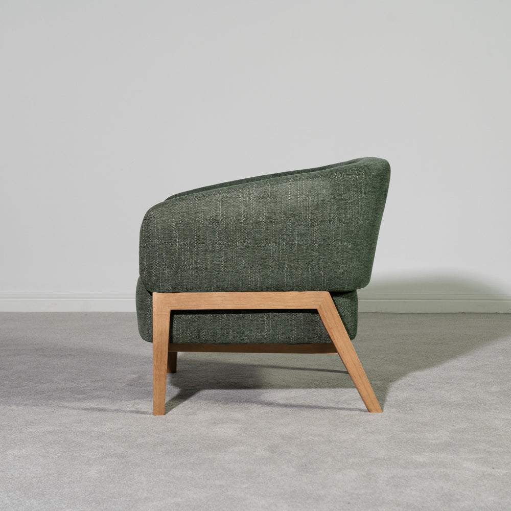 Palm Accent Chair — Green