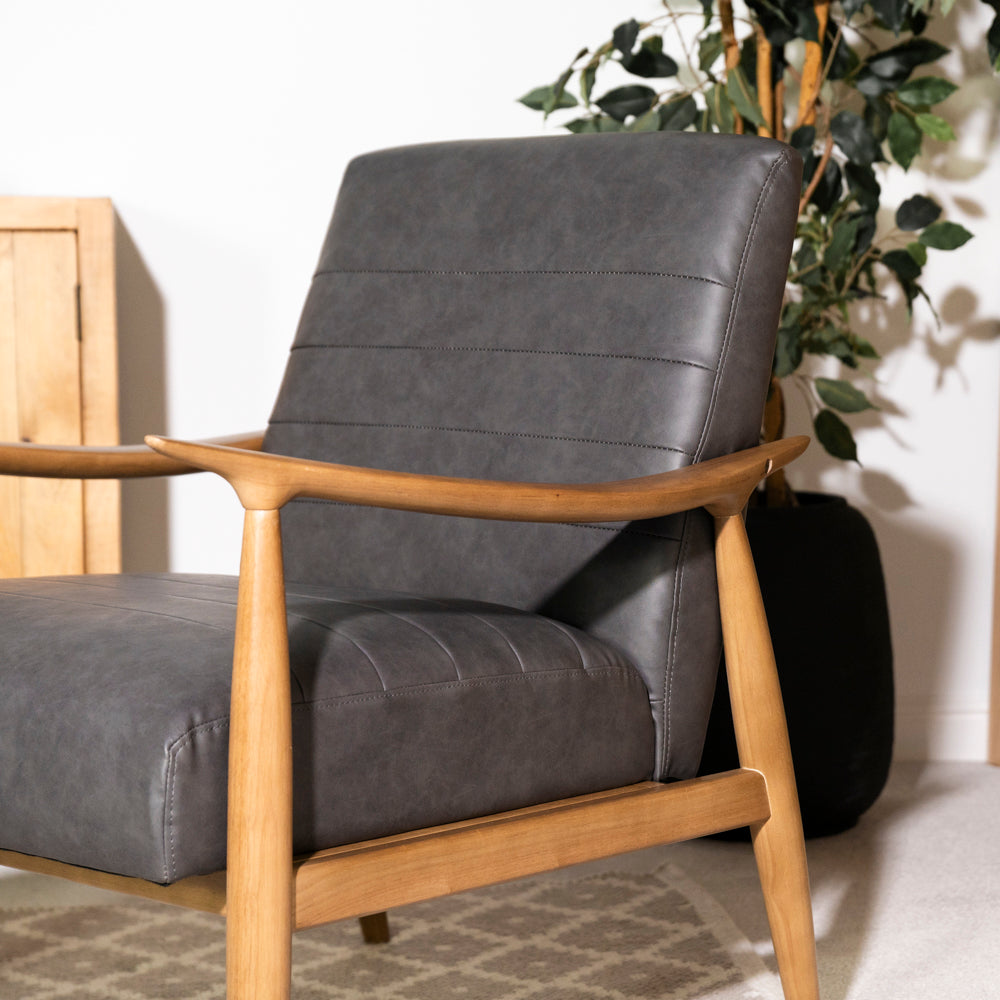 Spruce Accent Chair — Grey