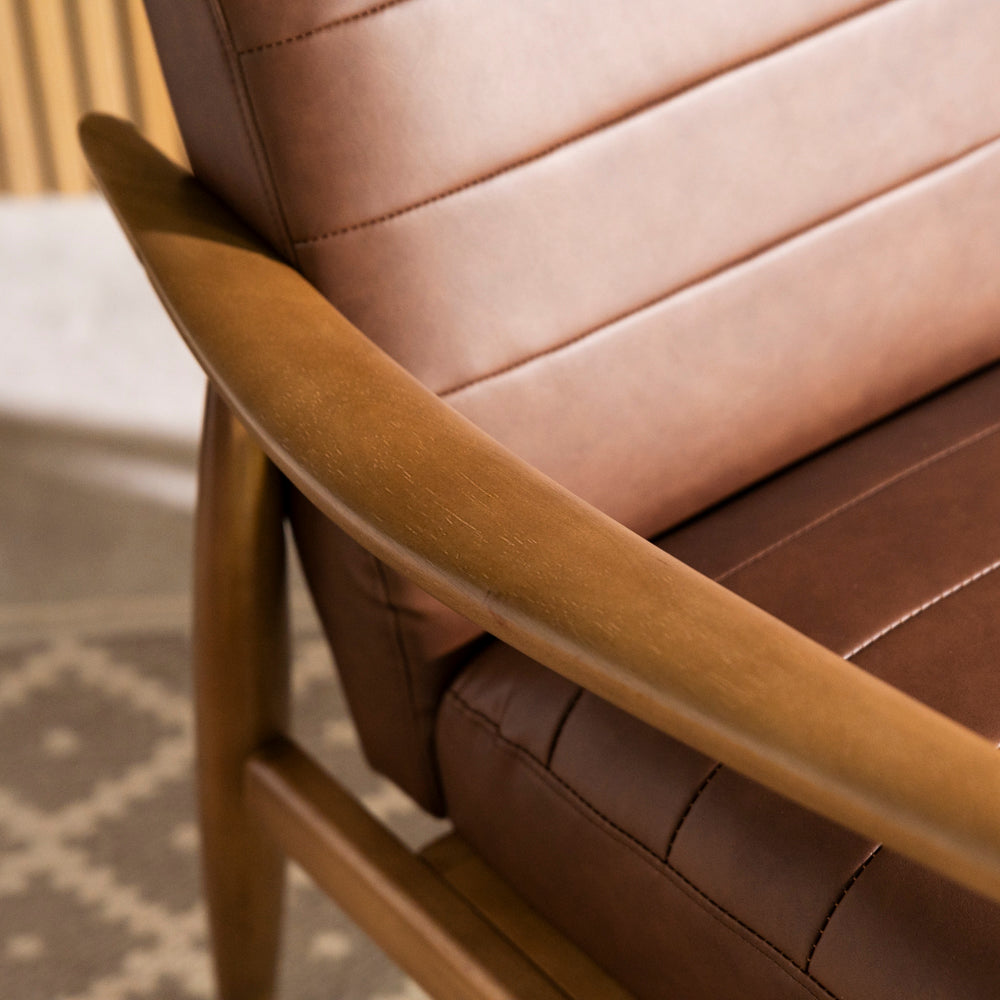 Spruce Accent Chair — Brown