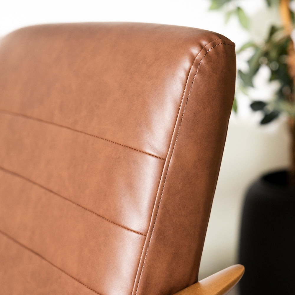 Spruce Accent Chair — Brown