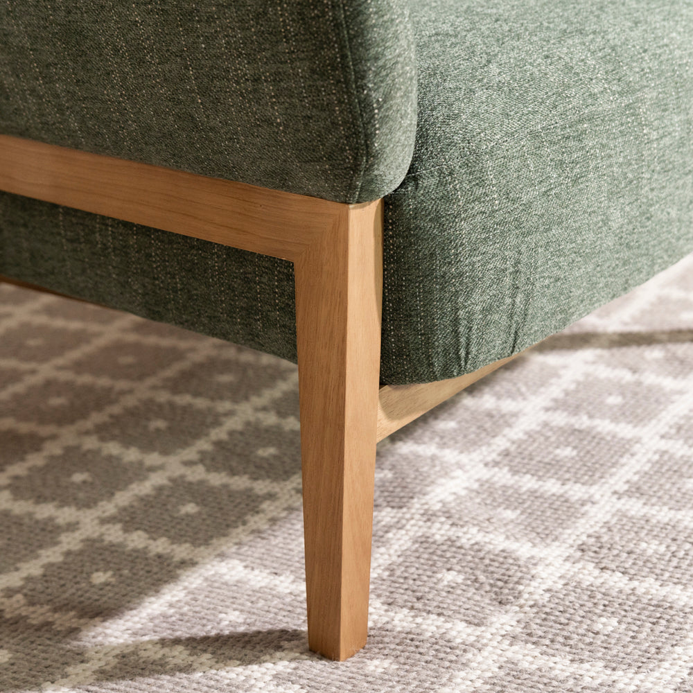 Palm Accent Chair — Green