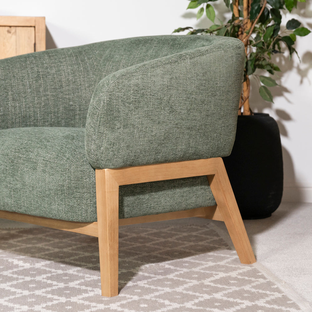 Palm Accent Chair — Green