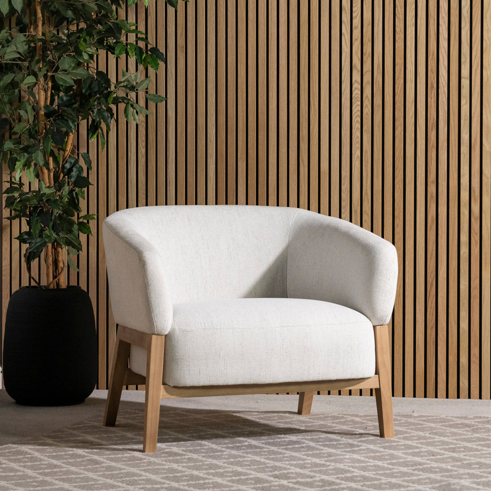 Palm Accent Chair — Natural