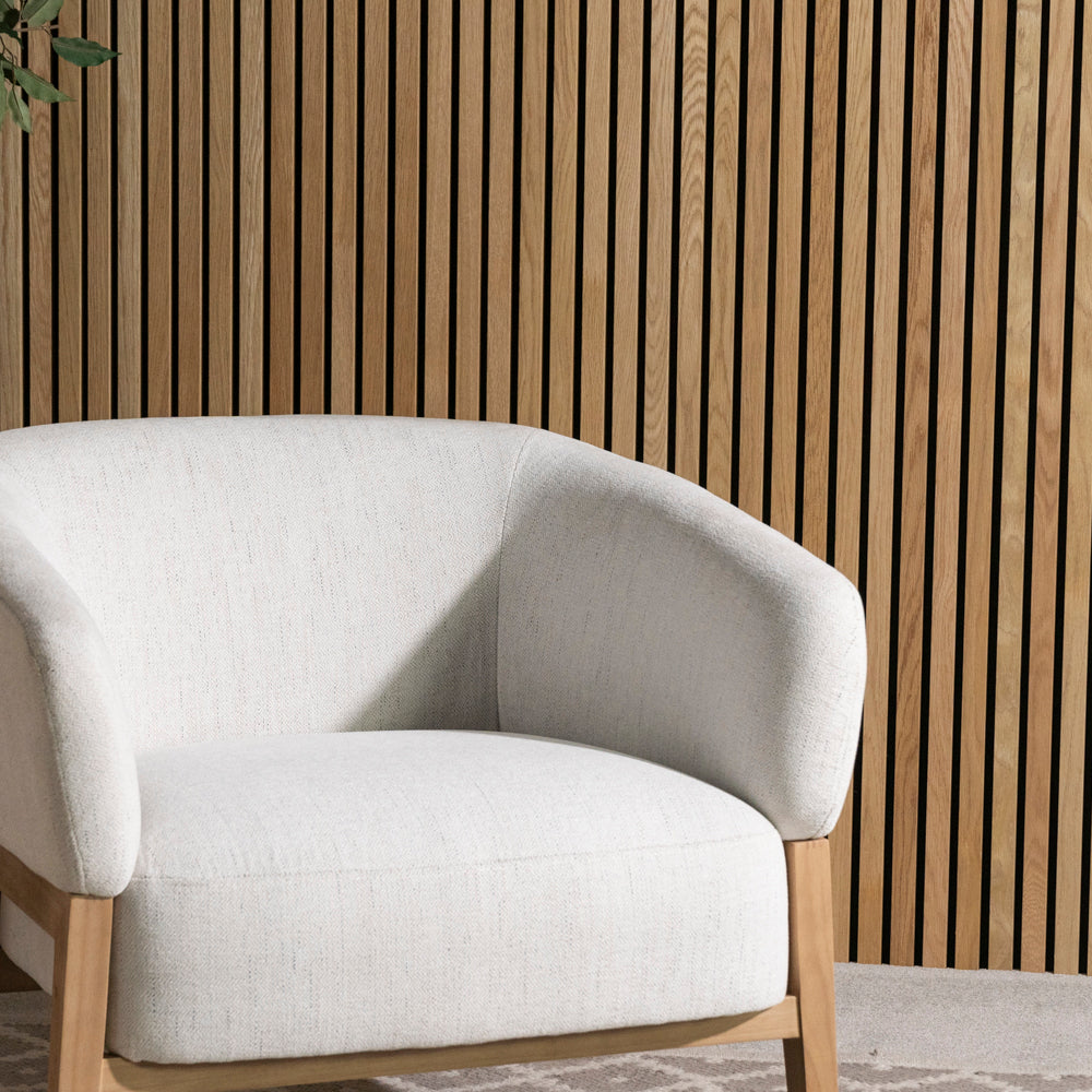 Palm Accent Chair — Natural