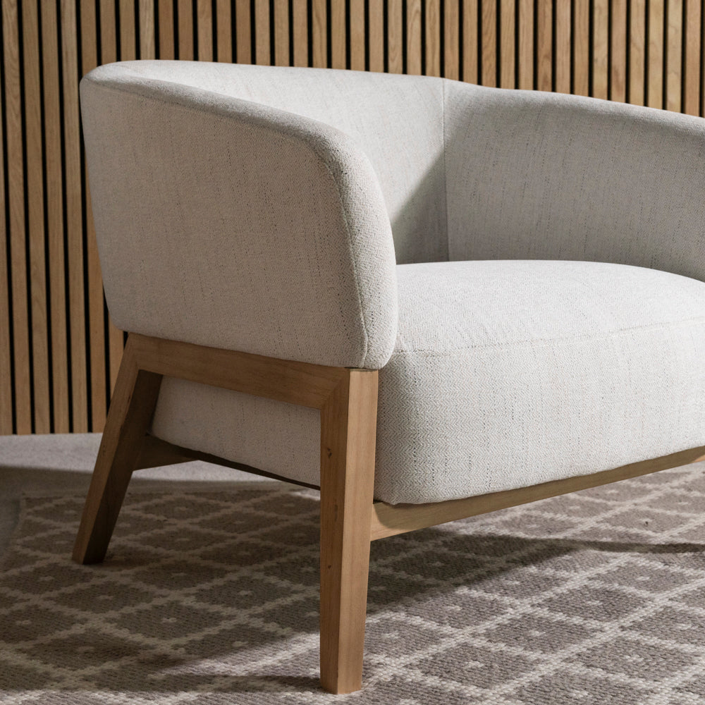 Palm Accent Chair — Natural