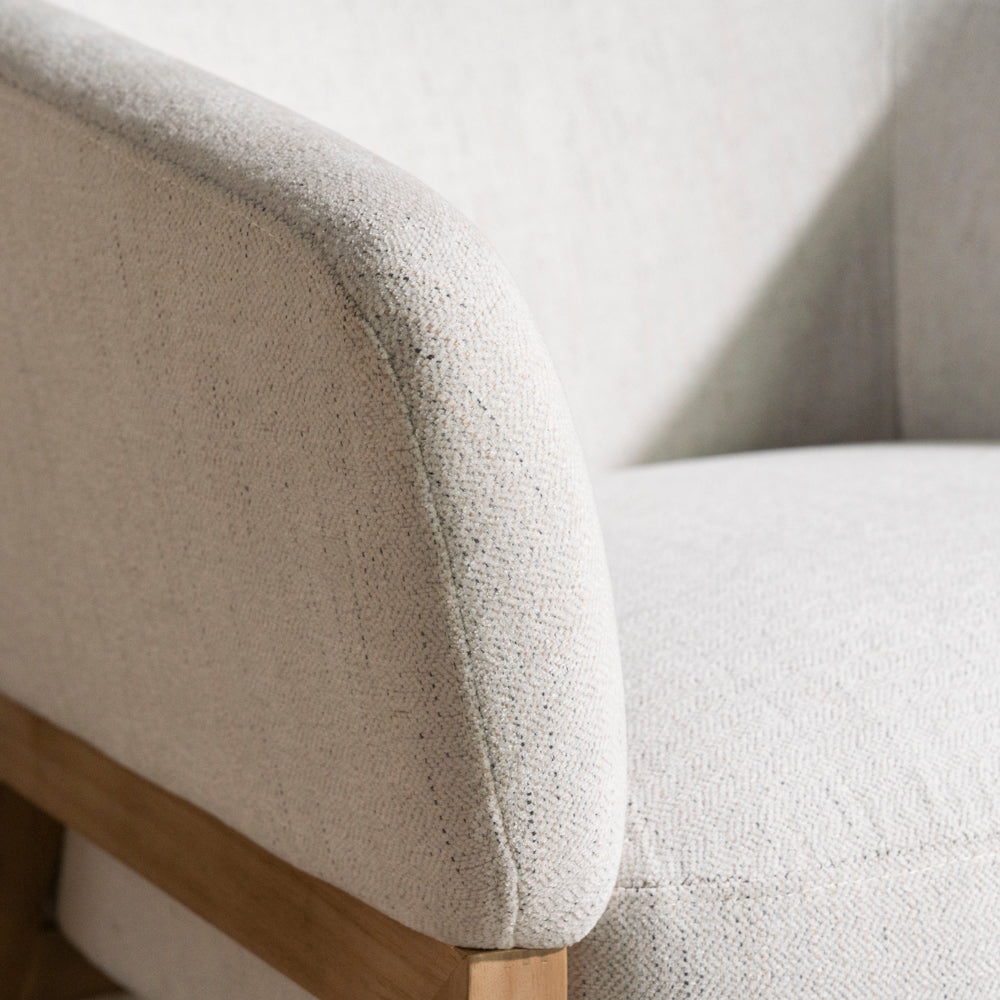 Palm Accent Chair — Natural