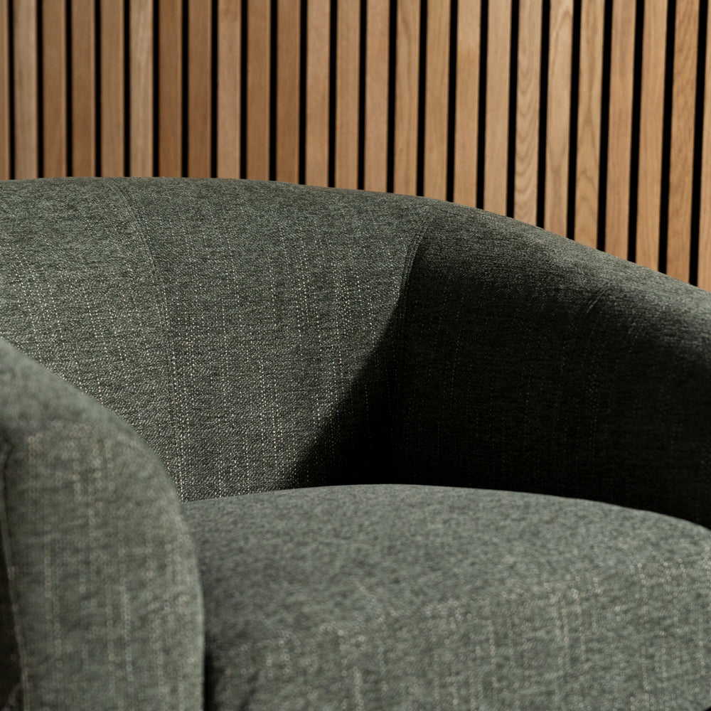 Dahlia Swivel Chair — Green
