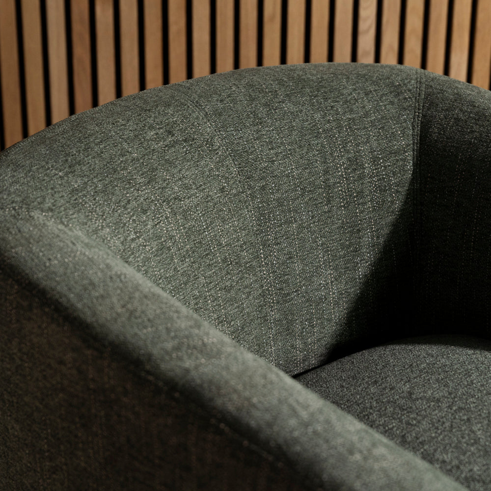 Dahlia Swivel Chair — Green