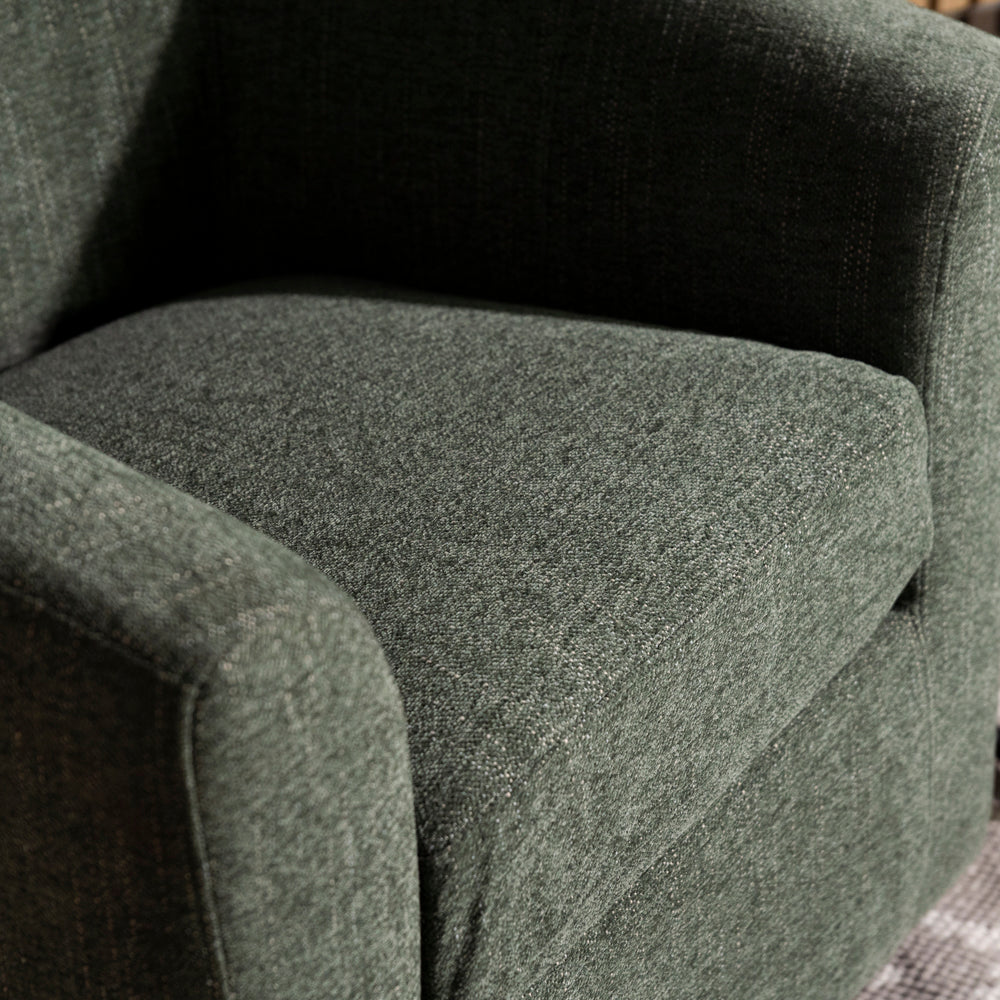 Dahlia Swivel Chair — Green