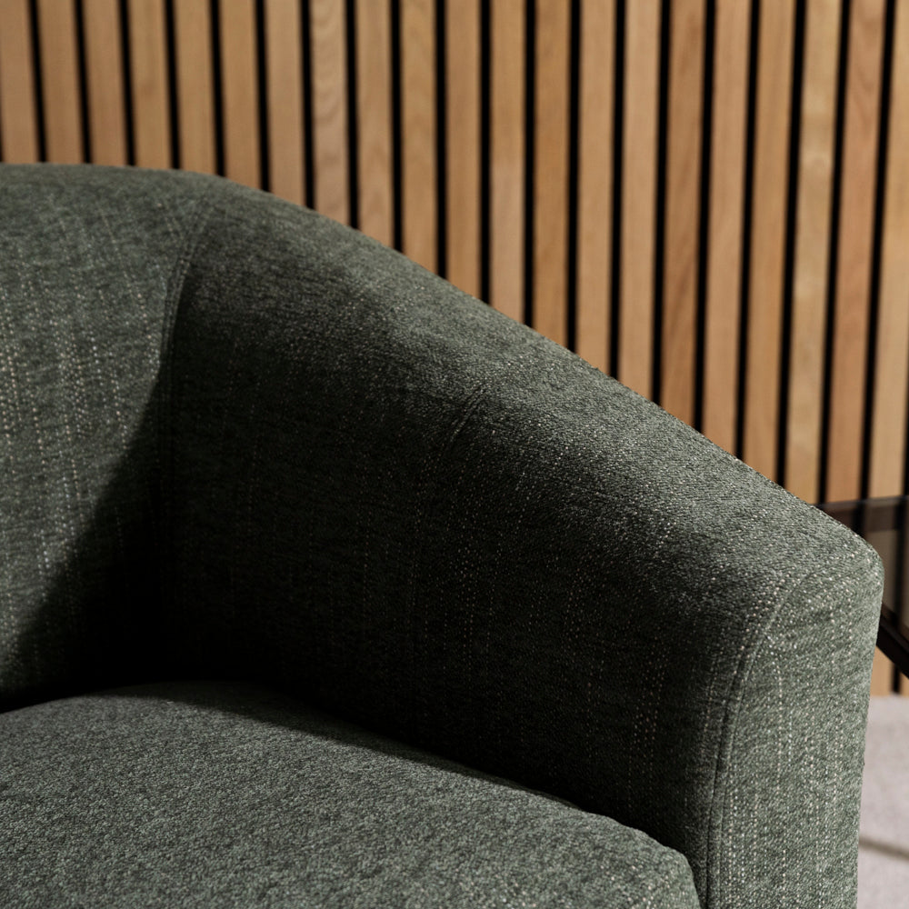 Dahlia Swivel Chair — Green