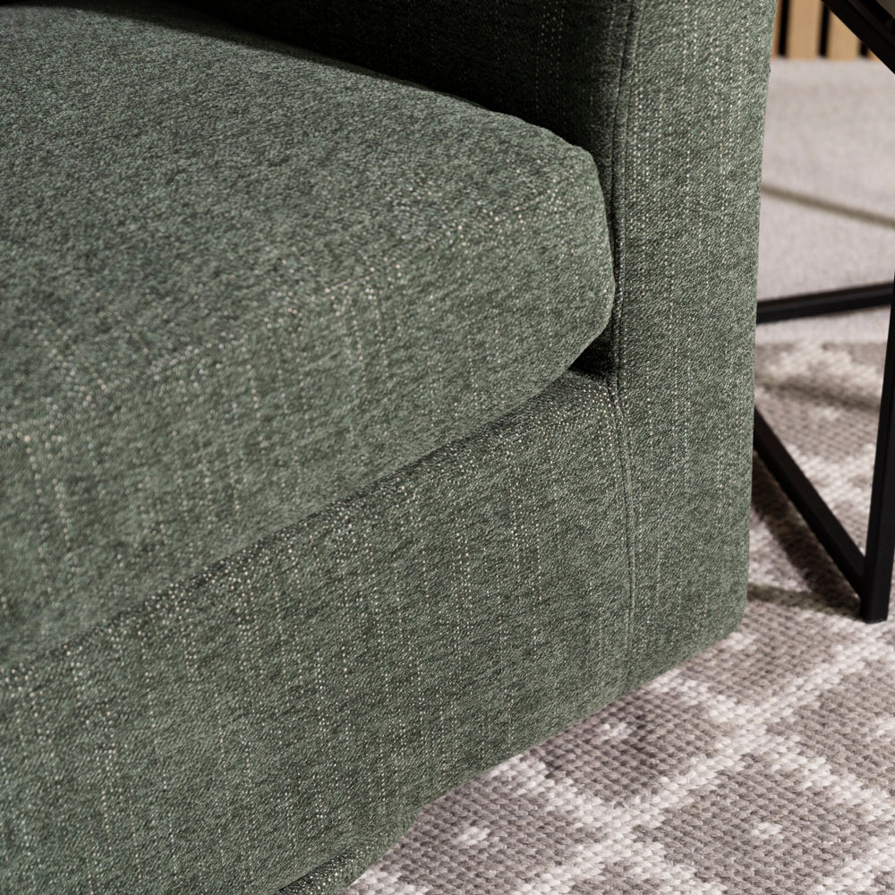 Dahlia Swivel Chair — Green