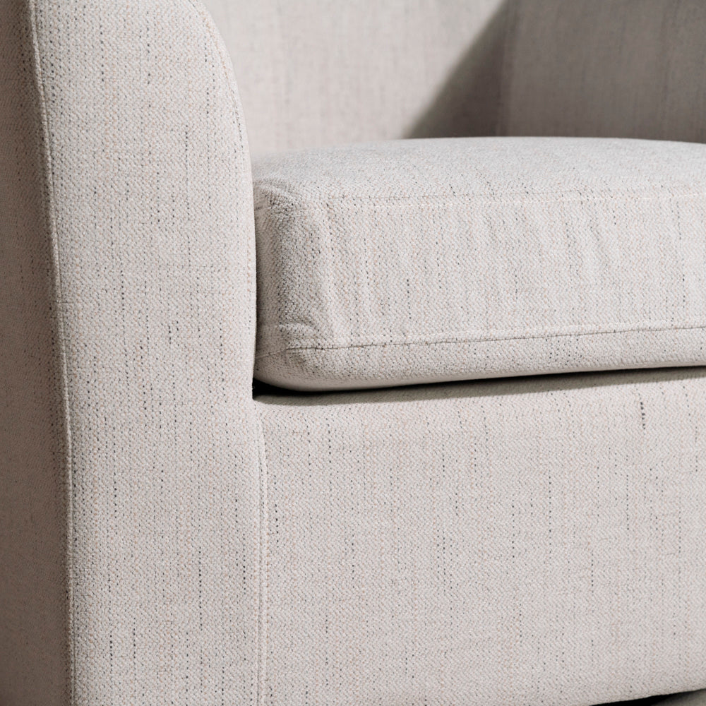 Dahlia Swivel Chair — Natural