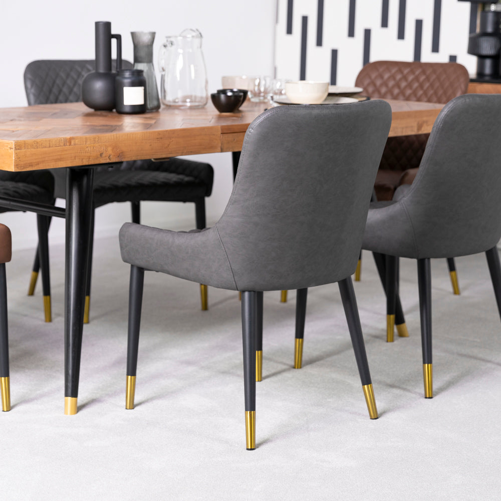 Sarah Grey Dining Chair Set Of 2