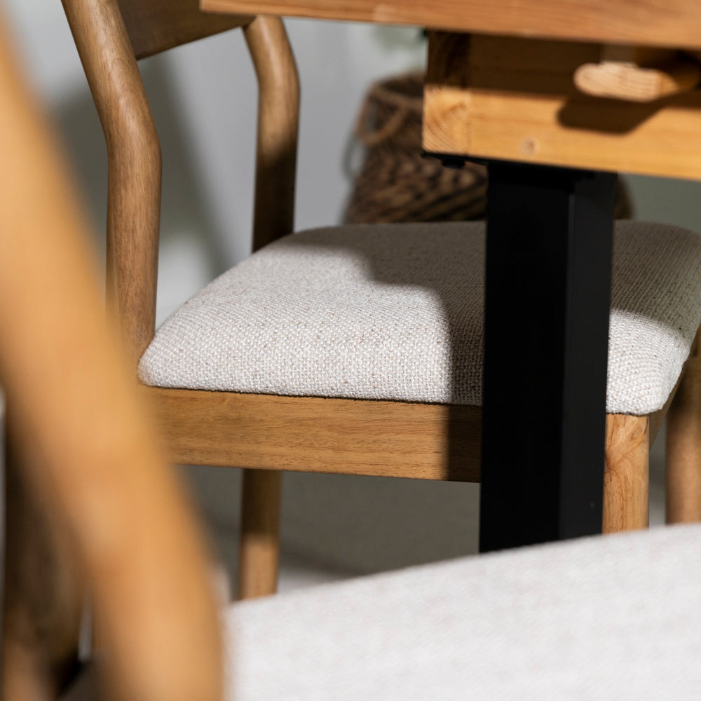 Bristol Natural Oak Dining Chair Set of 2