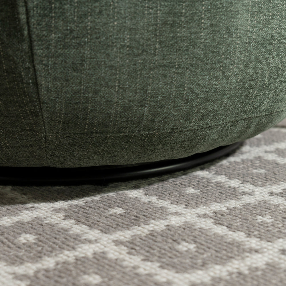 Abelia Swivel Chair — Green