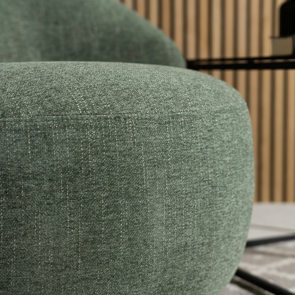 Abelia Swivel Chair — Green