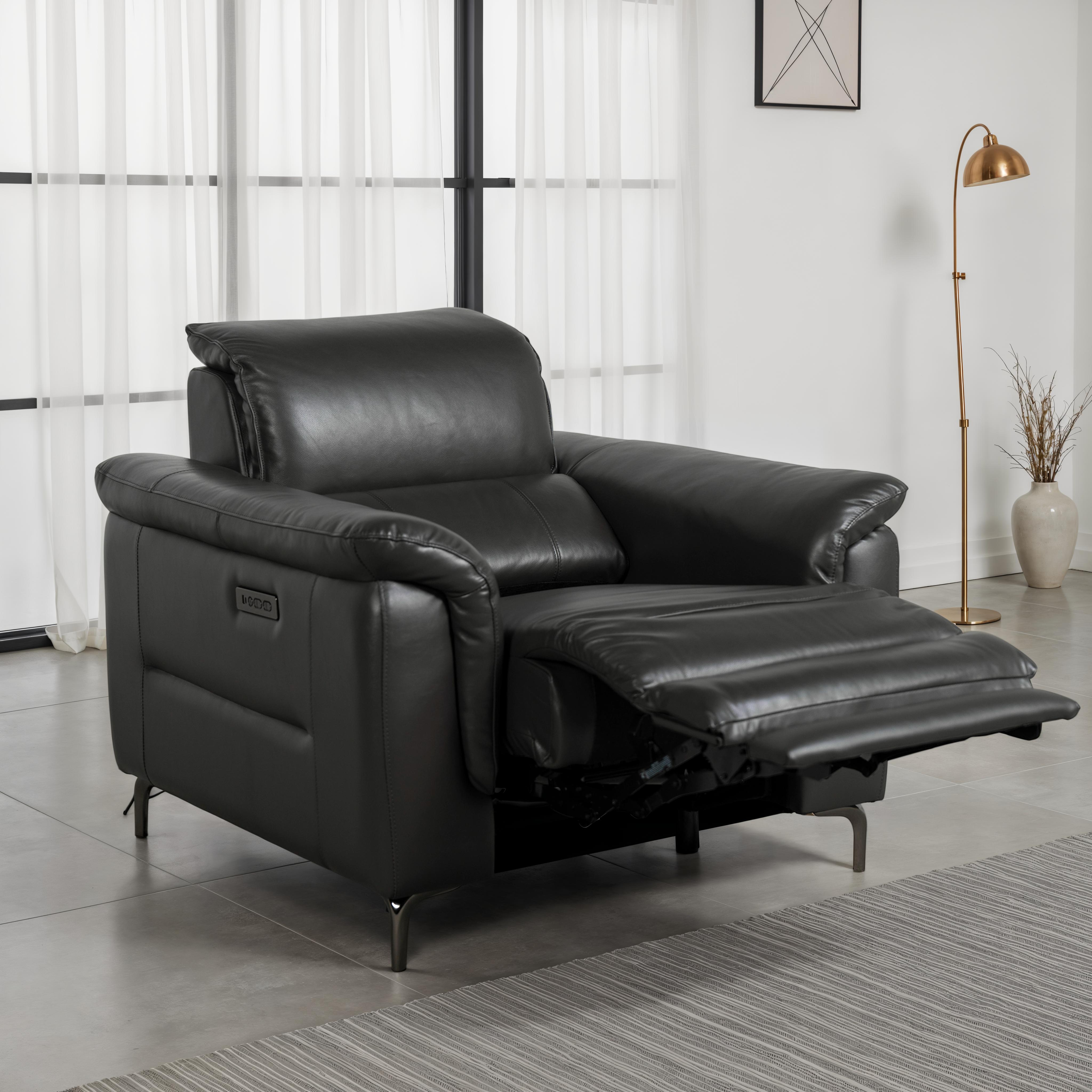 Kaylen Leather Power Recliner Chair