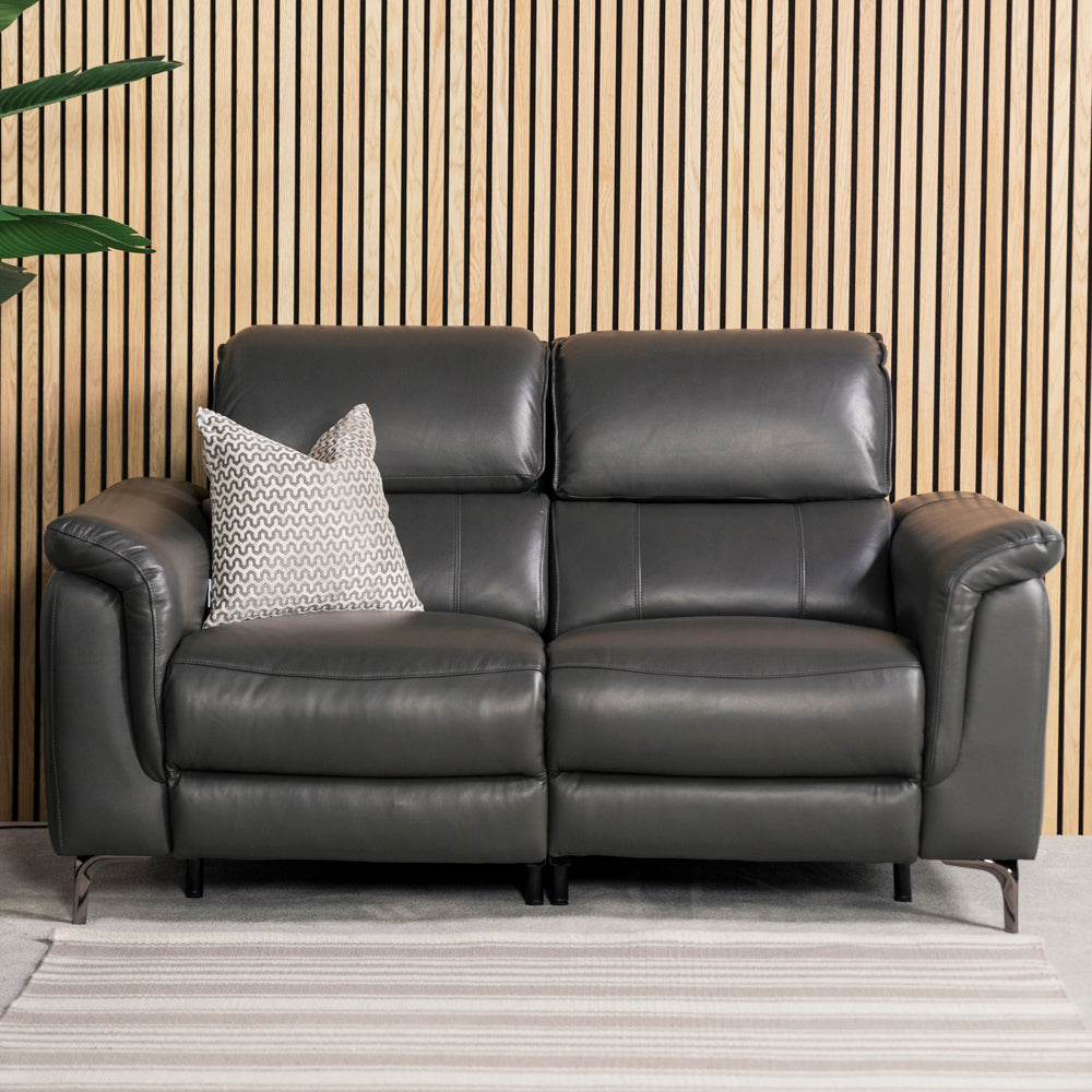 Kaylen Leather Recliner 2 Seater Sofa