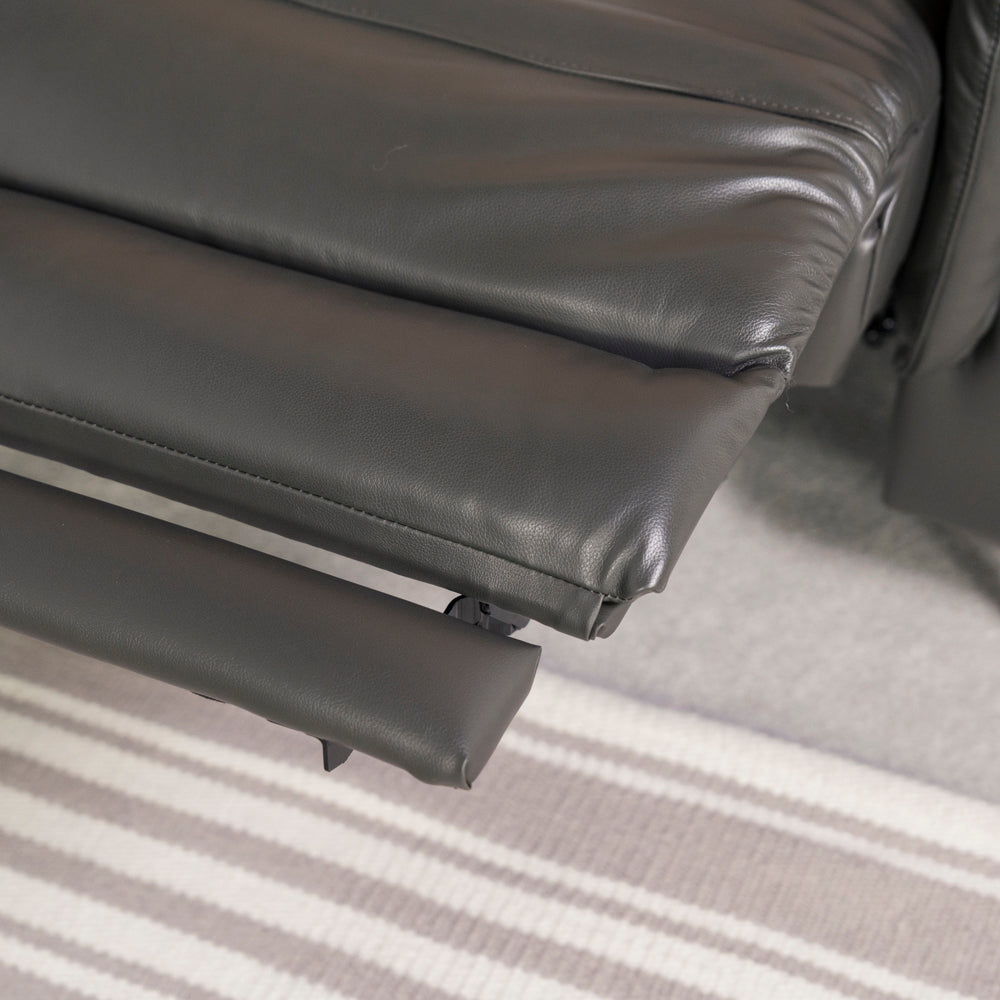 Kaylen 3 Seater Leather Recliner Sofa