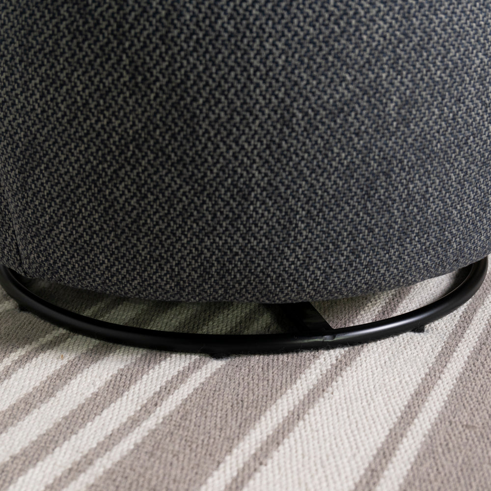 Adelaide Dark Grey Swivel Chair