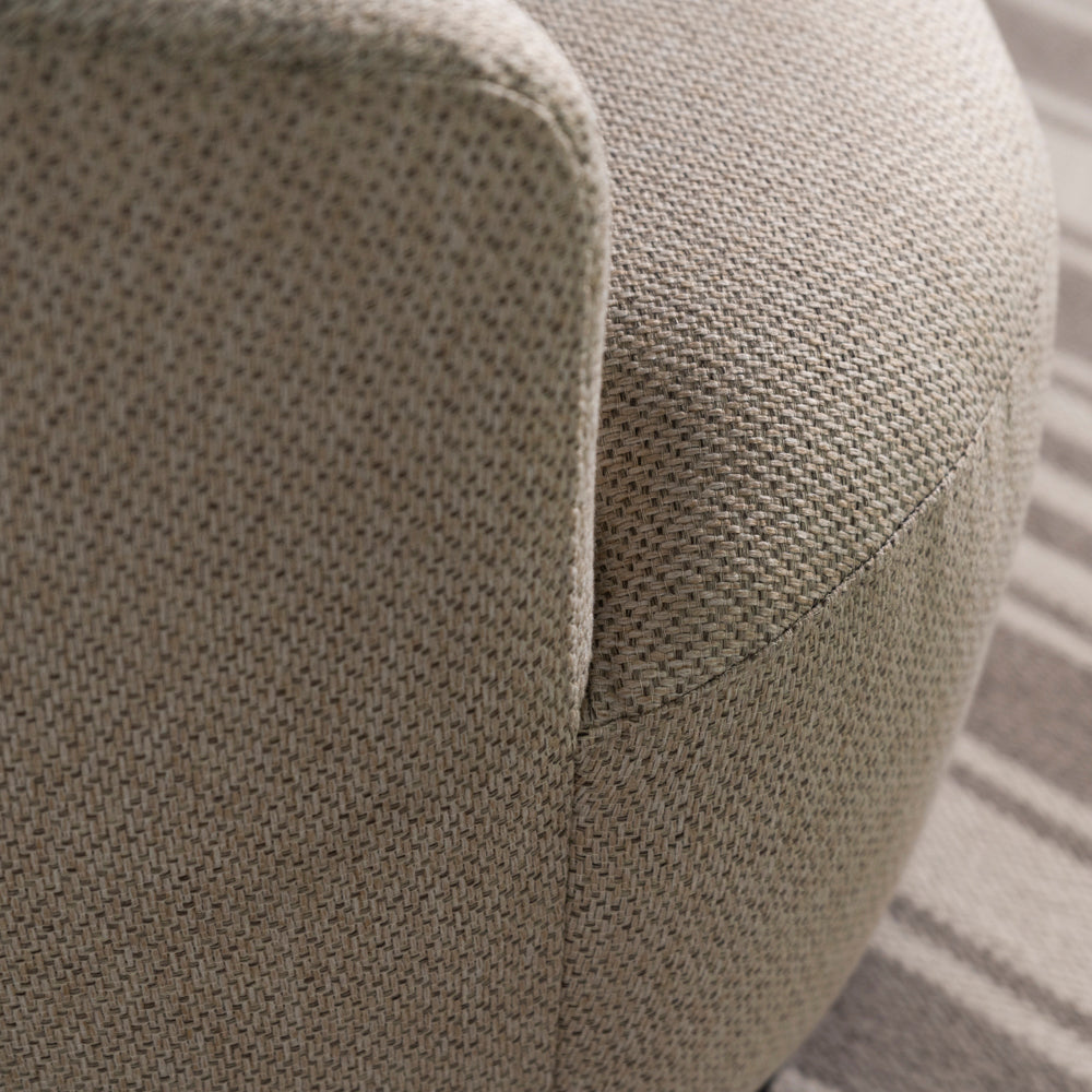 Adelaide Beige Swivel Chair