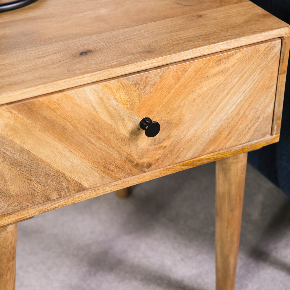 Nautilus 1 Drawer Lamp Table