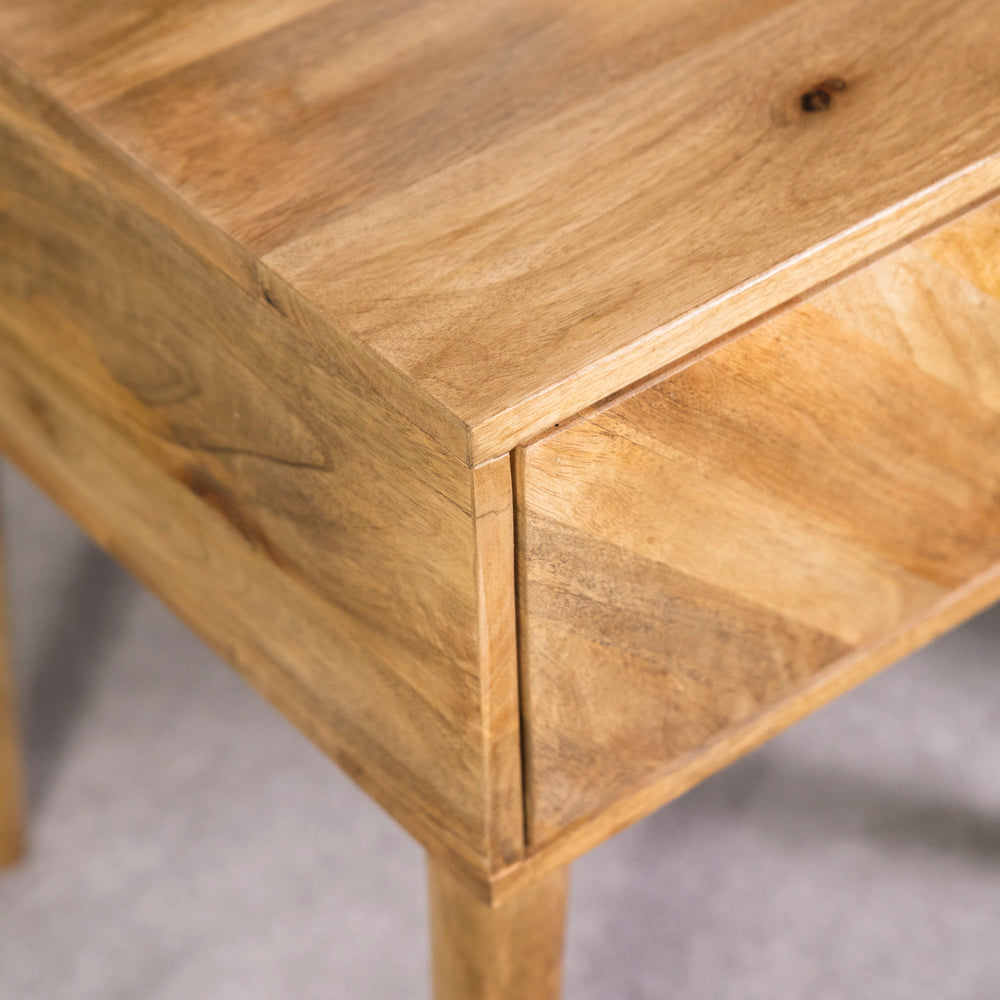 Nautilus 1 Drawer Lamp Table