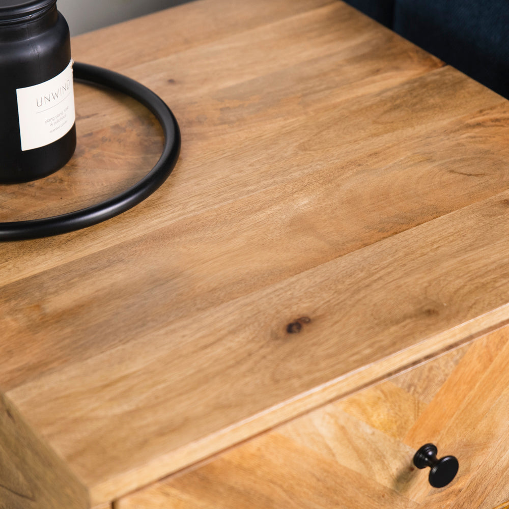 Nautilus 1 Drawer Lamp Table