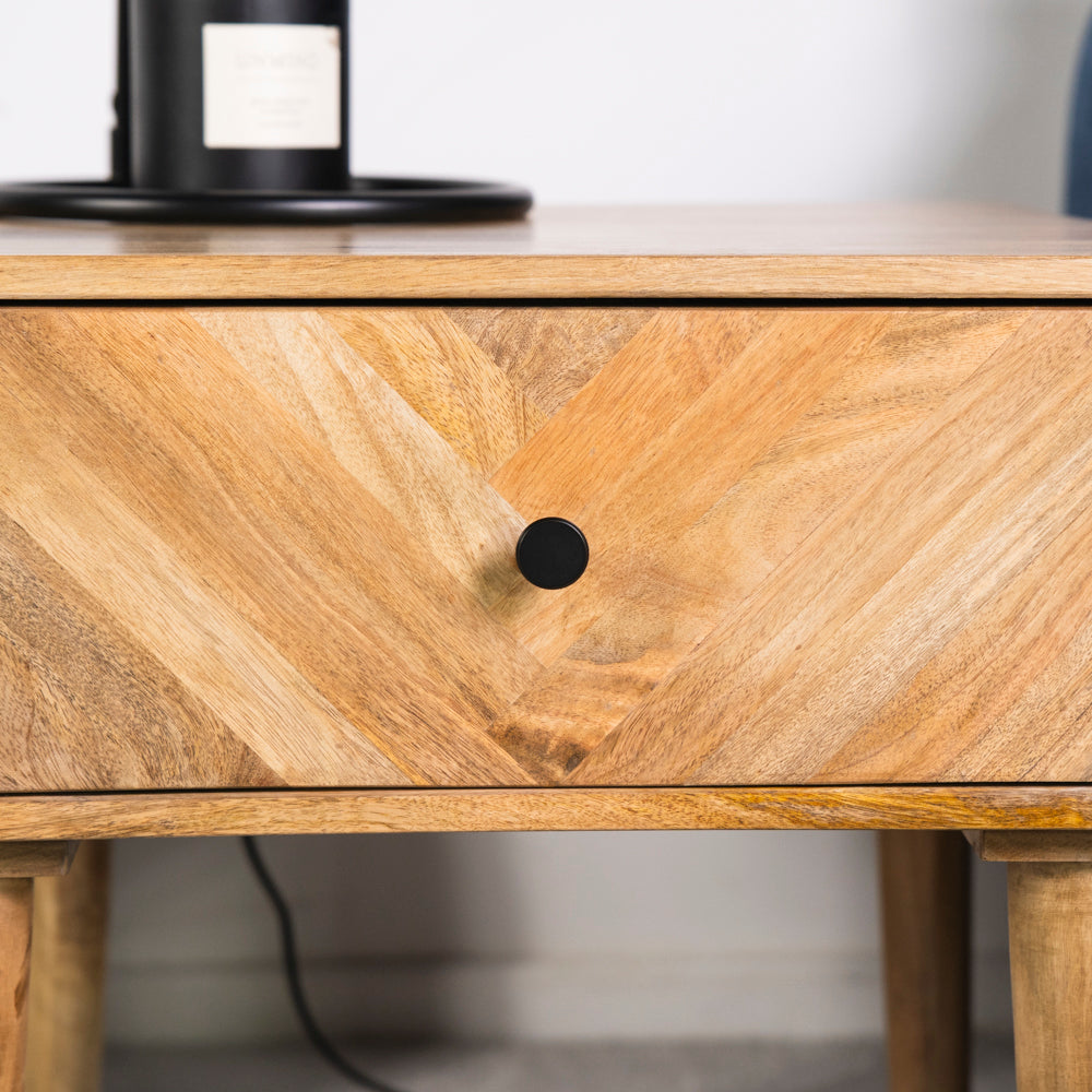 Nautilus 1 Drawer Lamp Table