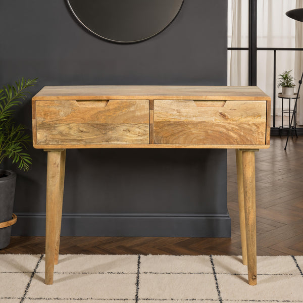 2 Drawer console table