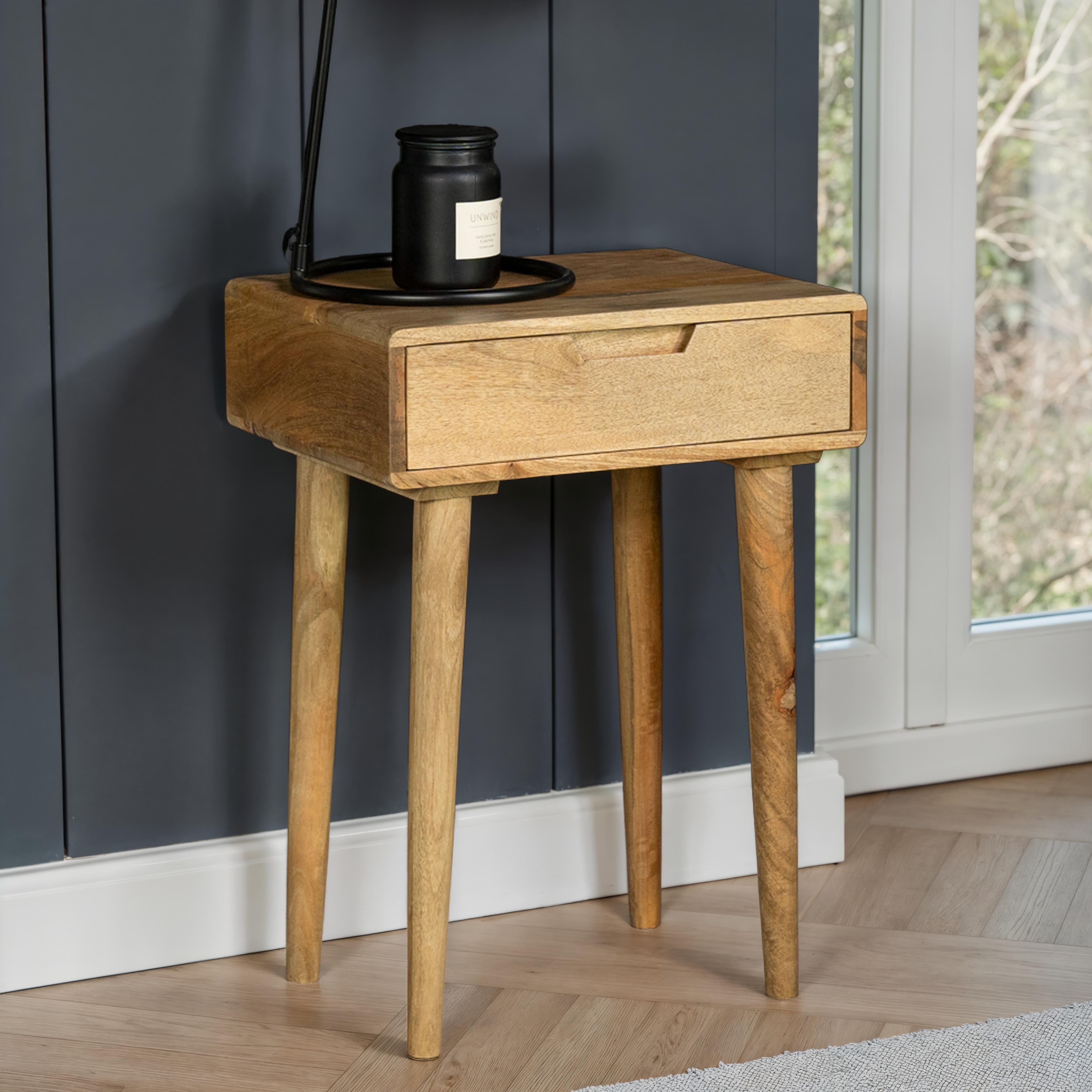 Santa Maria 1 Drawer Lamp Table