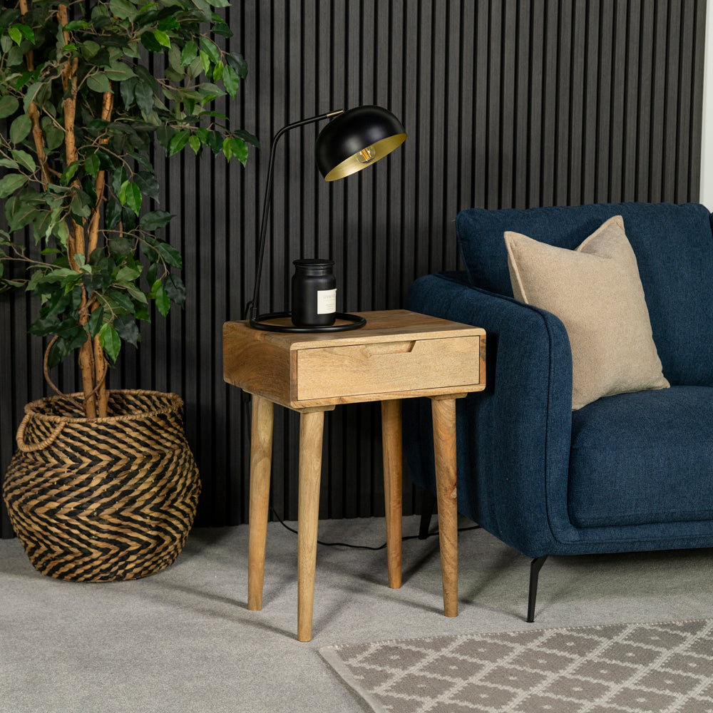 Santa Maria 1 Drawer Lamp Table