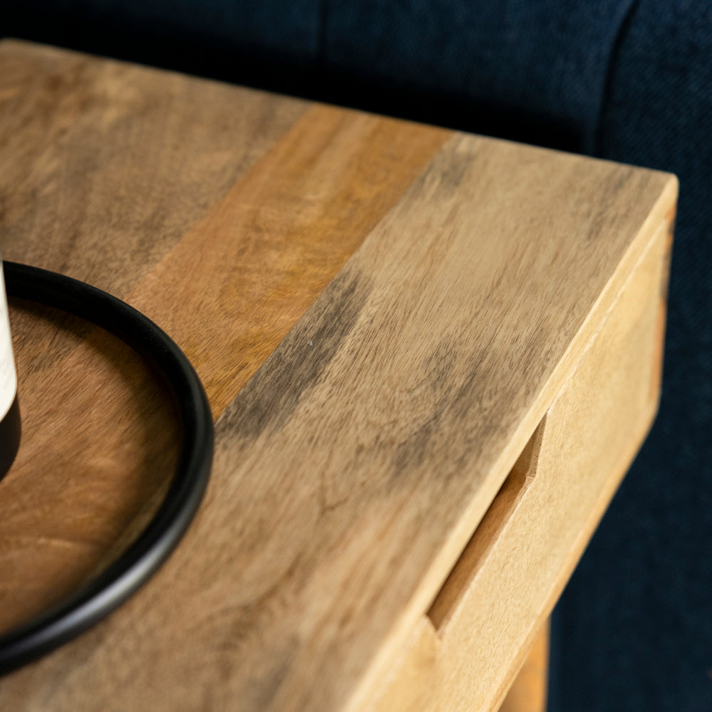 Santa Maria 1 Drawer Lamp Table