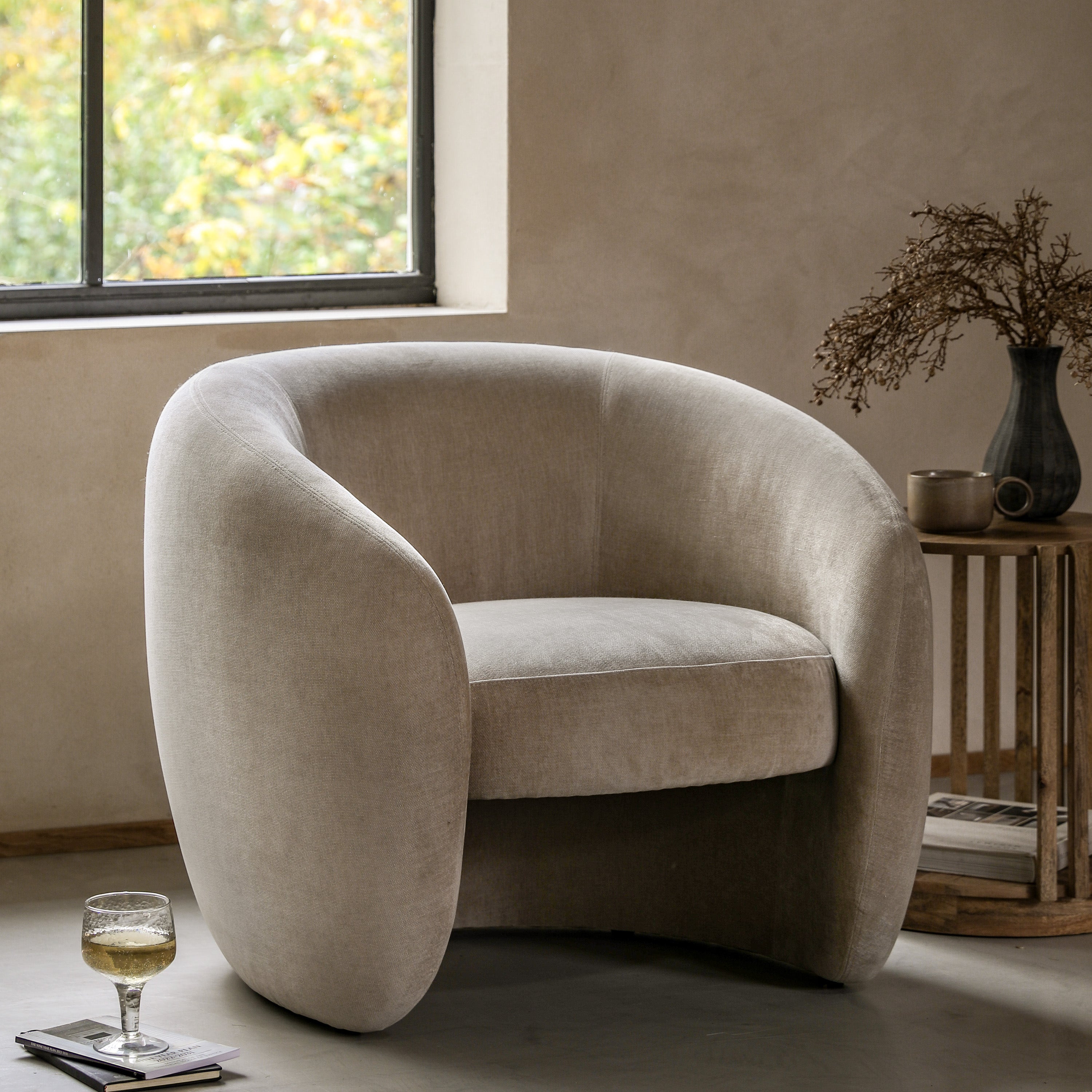 Bello Cream Armchair