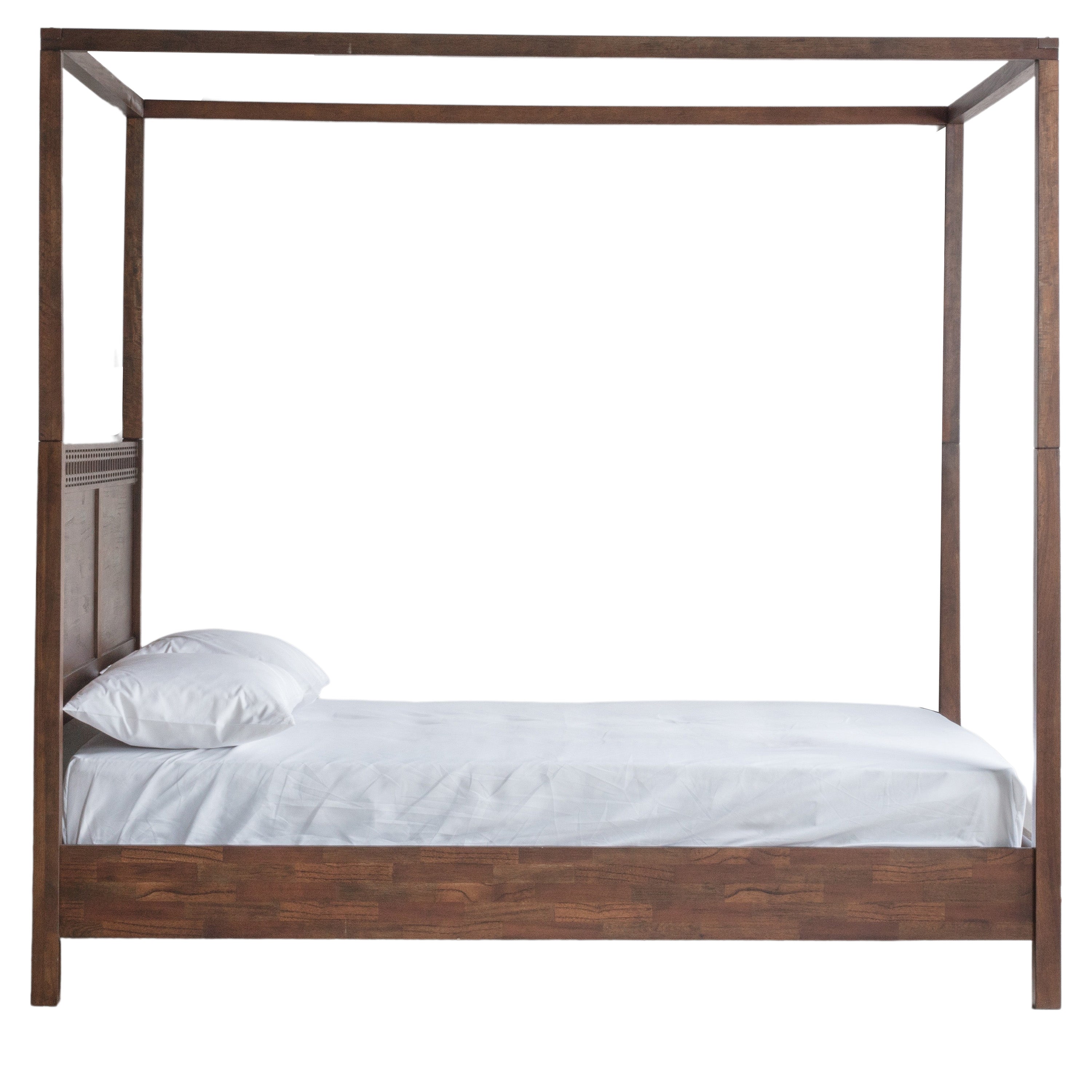Serenity Brown 4 Poster King Bed Frame