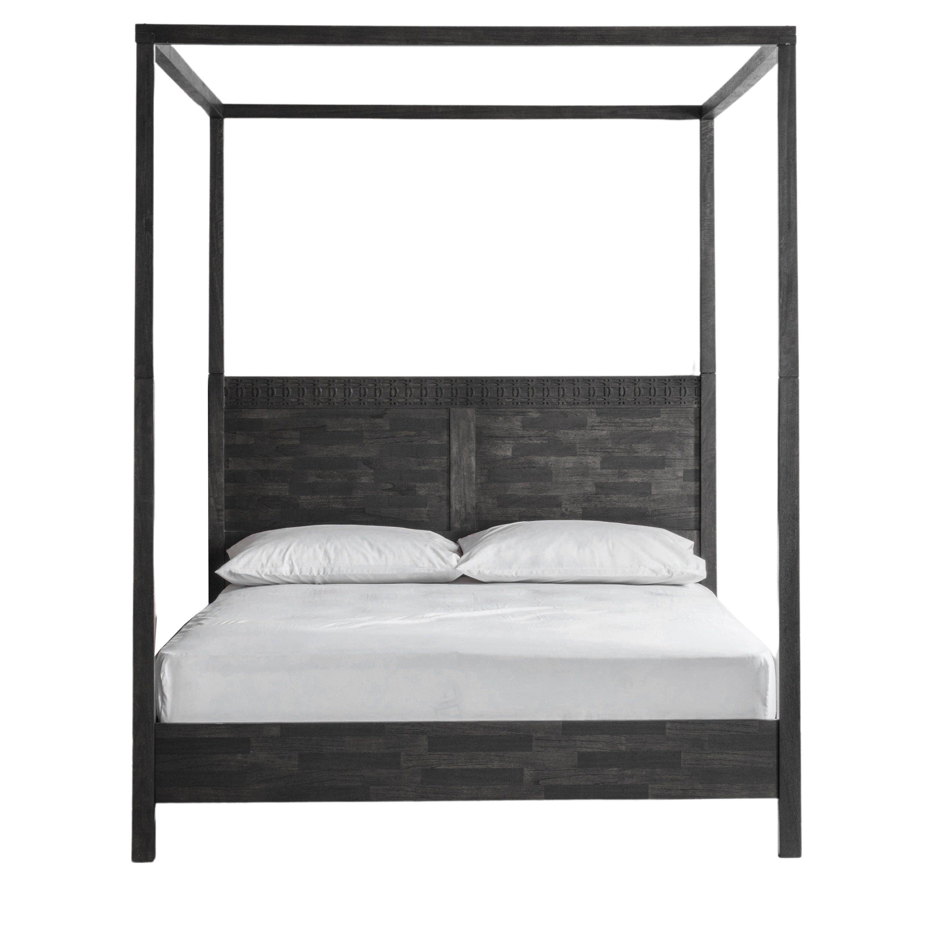 Serenity Black 4 Poster King Bed Frame