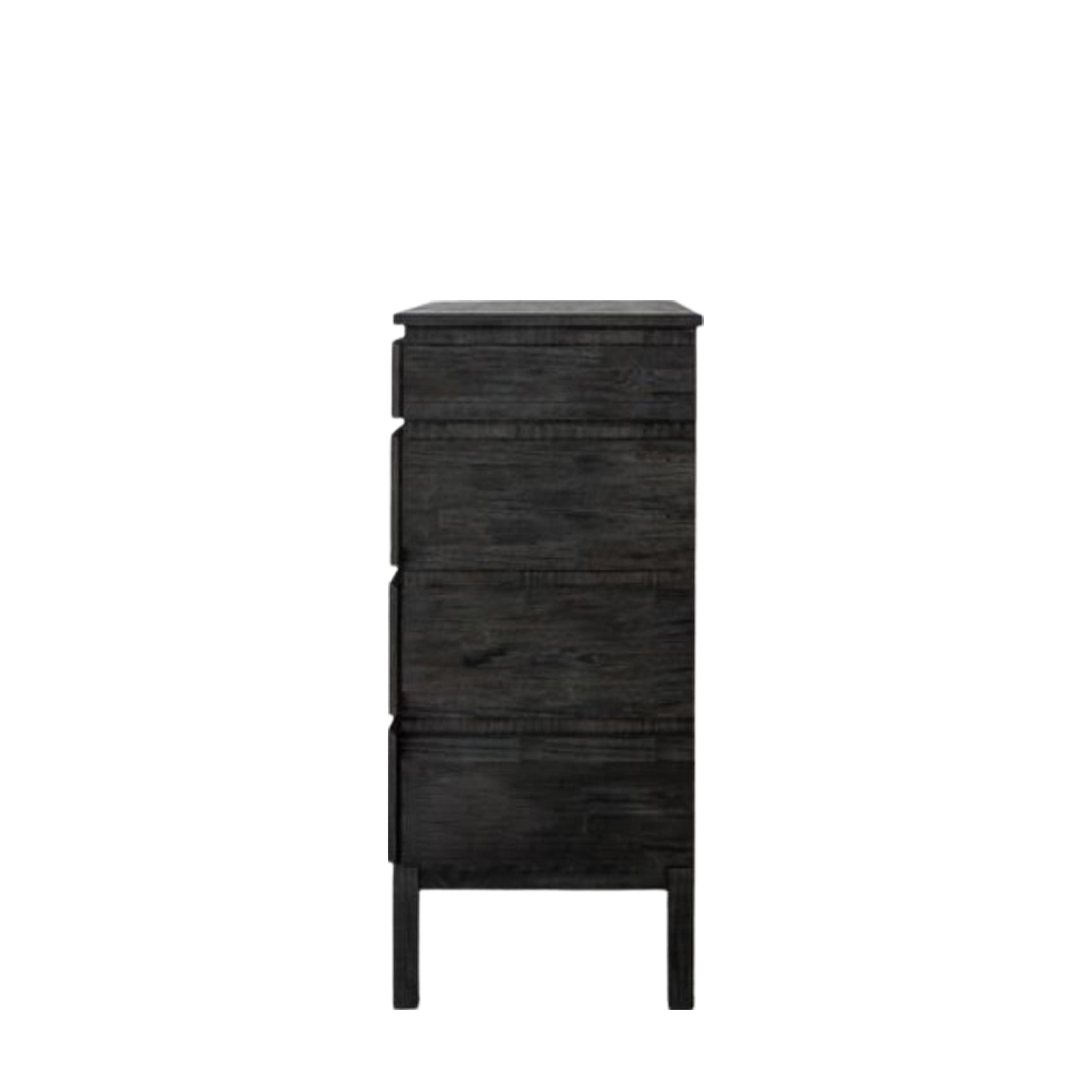 Serenity Black 4 Drawer Chest