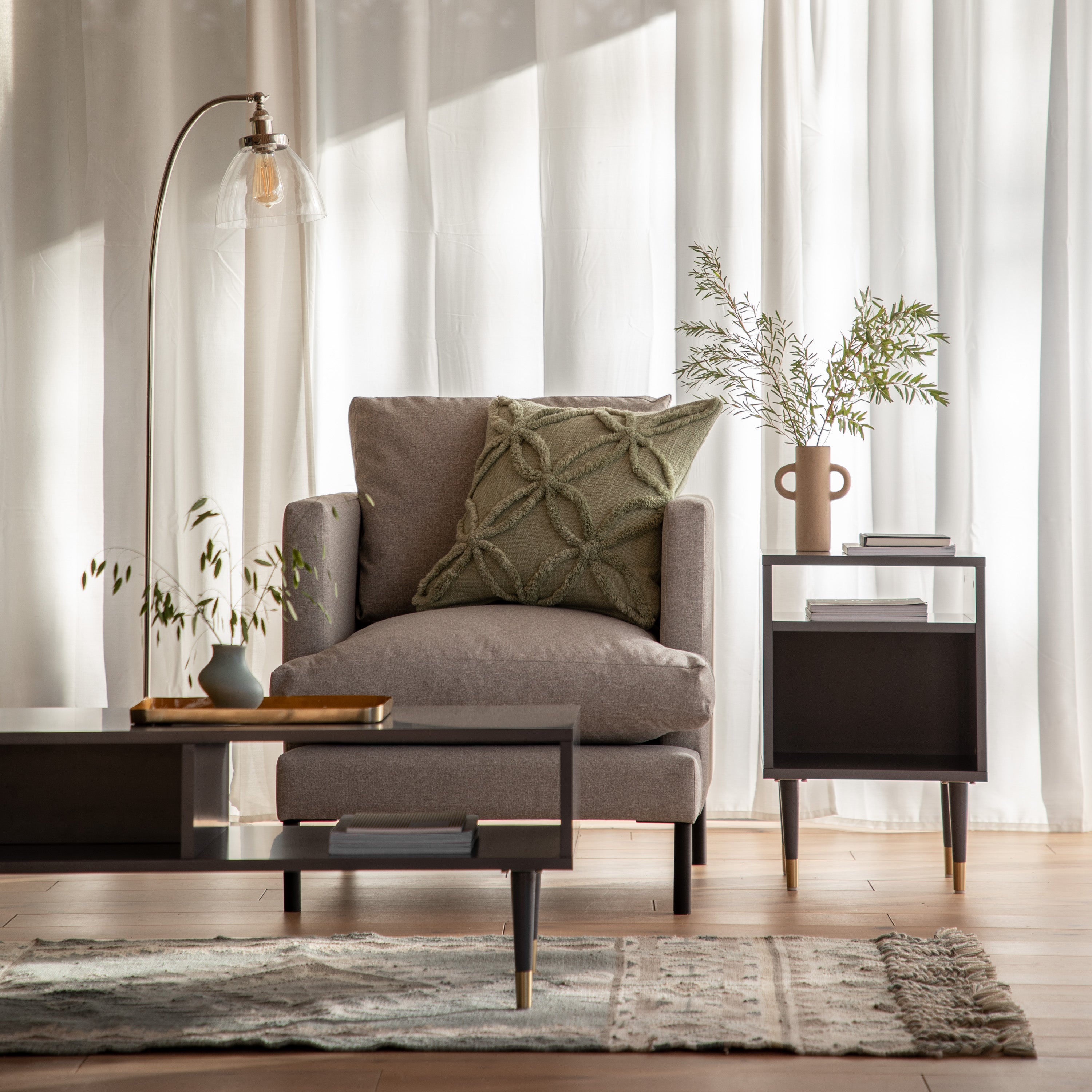 Thornfield Grey Coffee Table