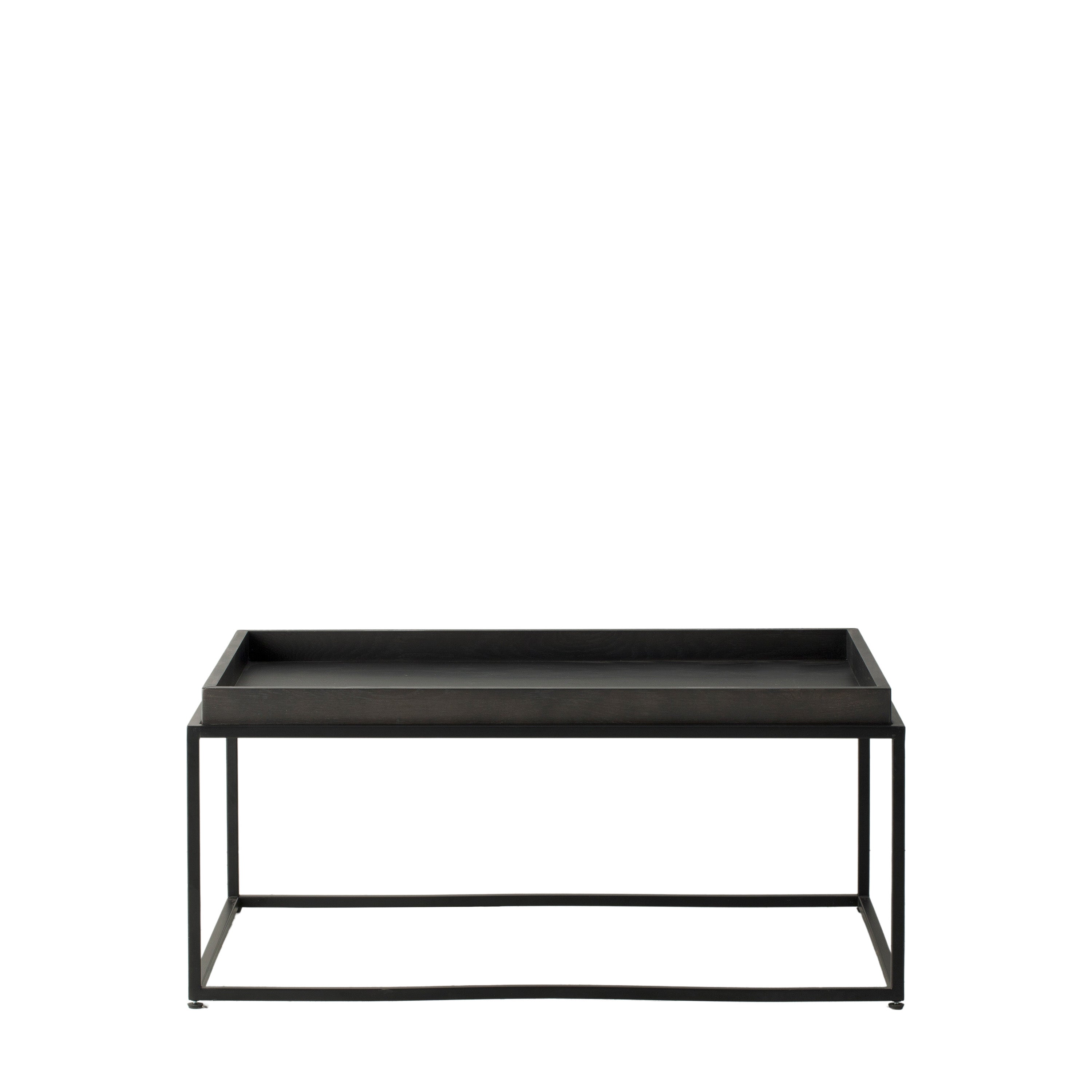 Caldwell Black Tray Coffee Table