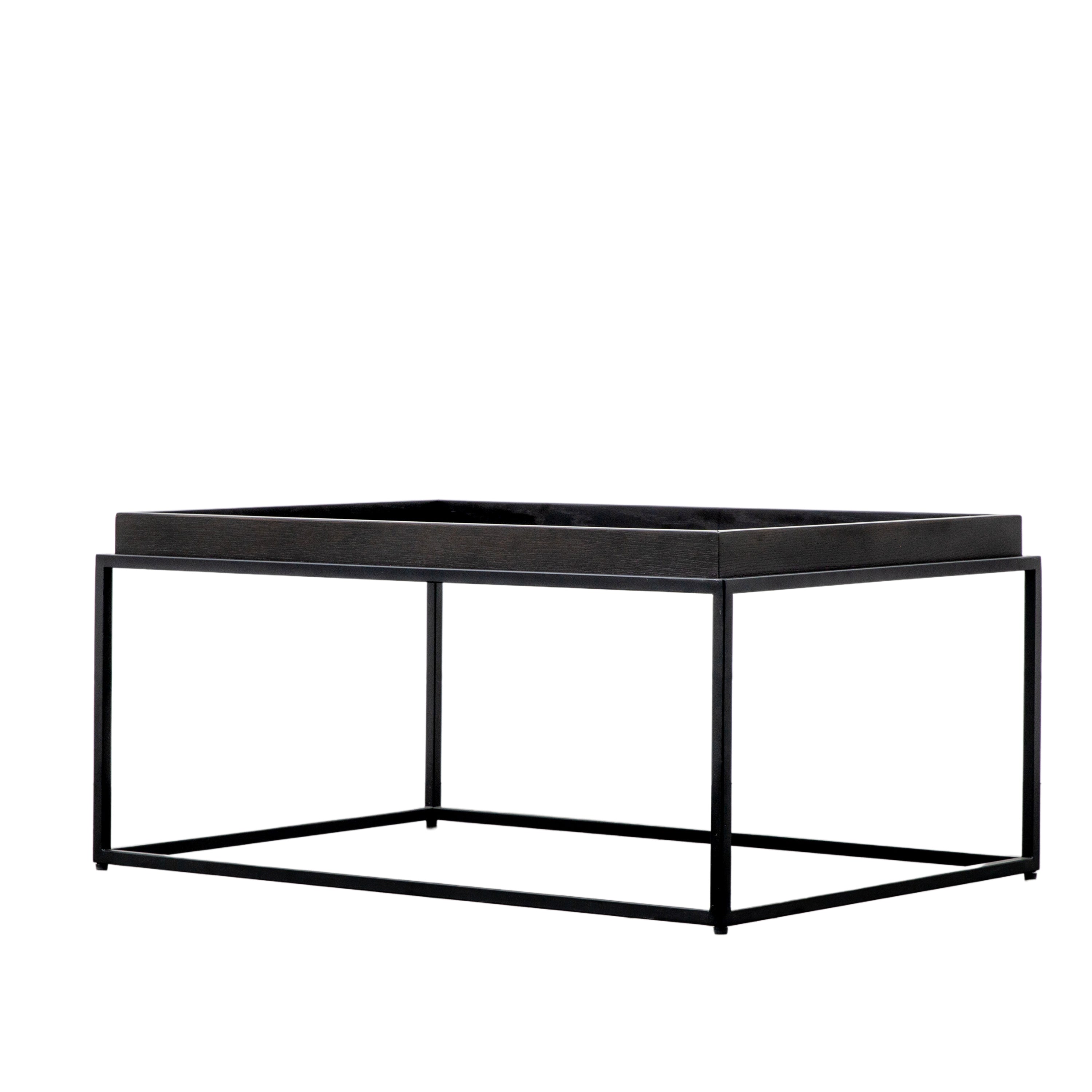 Caldwell Black Tray Coffee Table