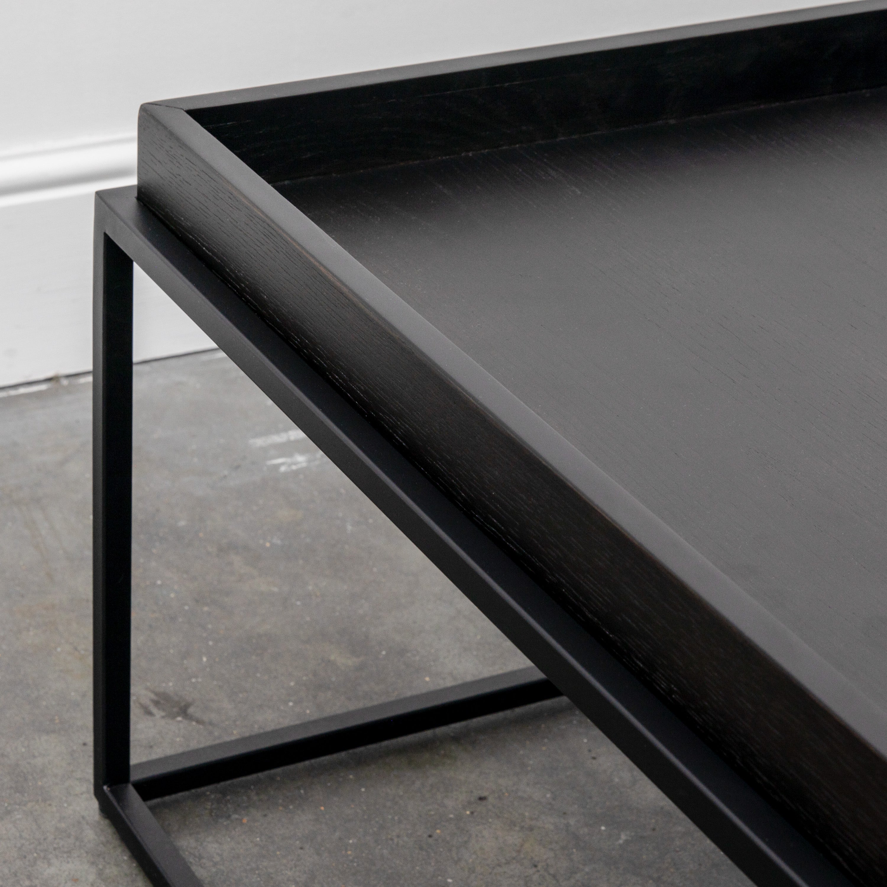 Caldwell Black Tray Coffee Table