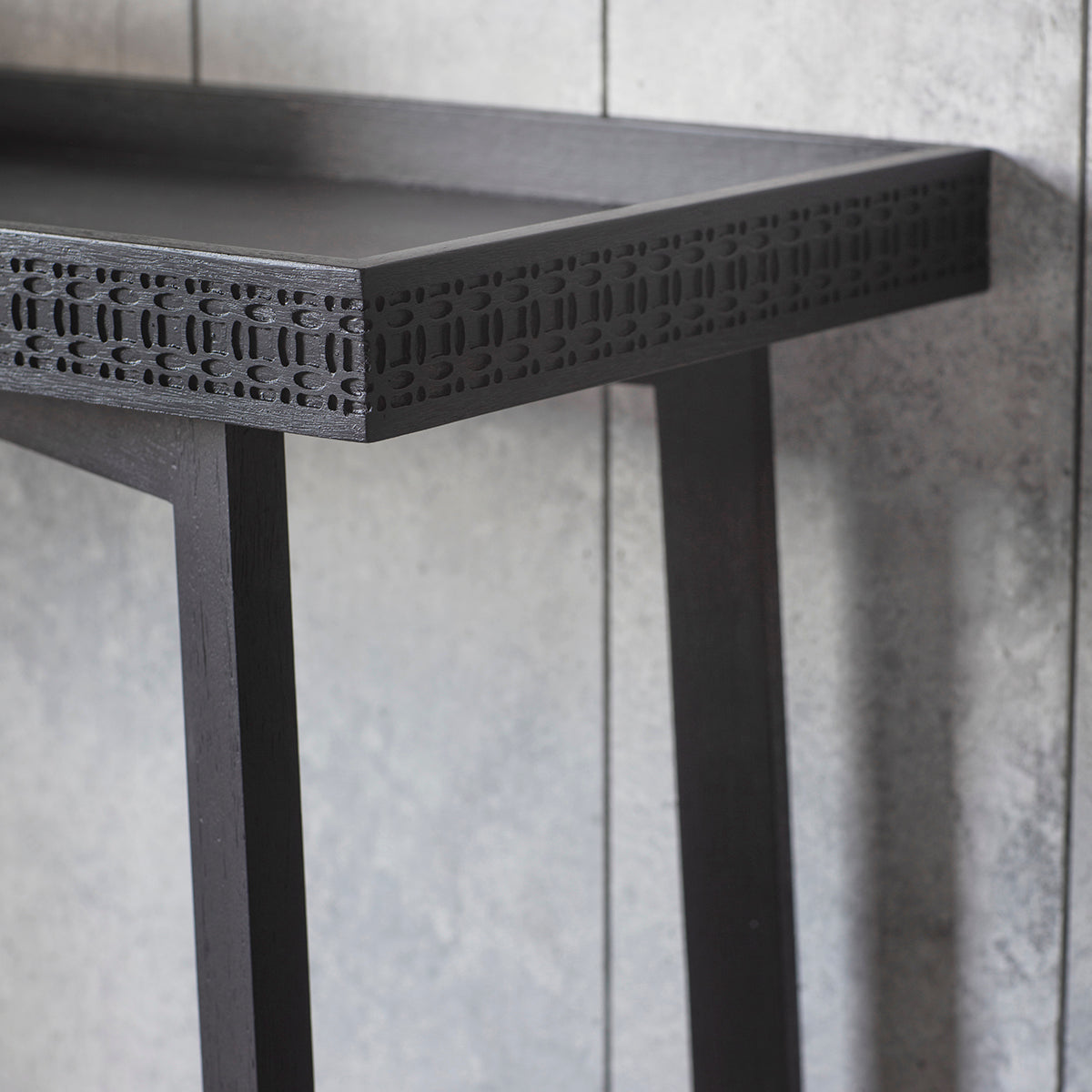 Serenity Black Console Table