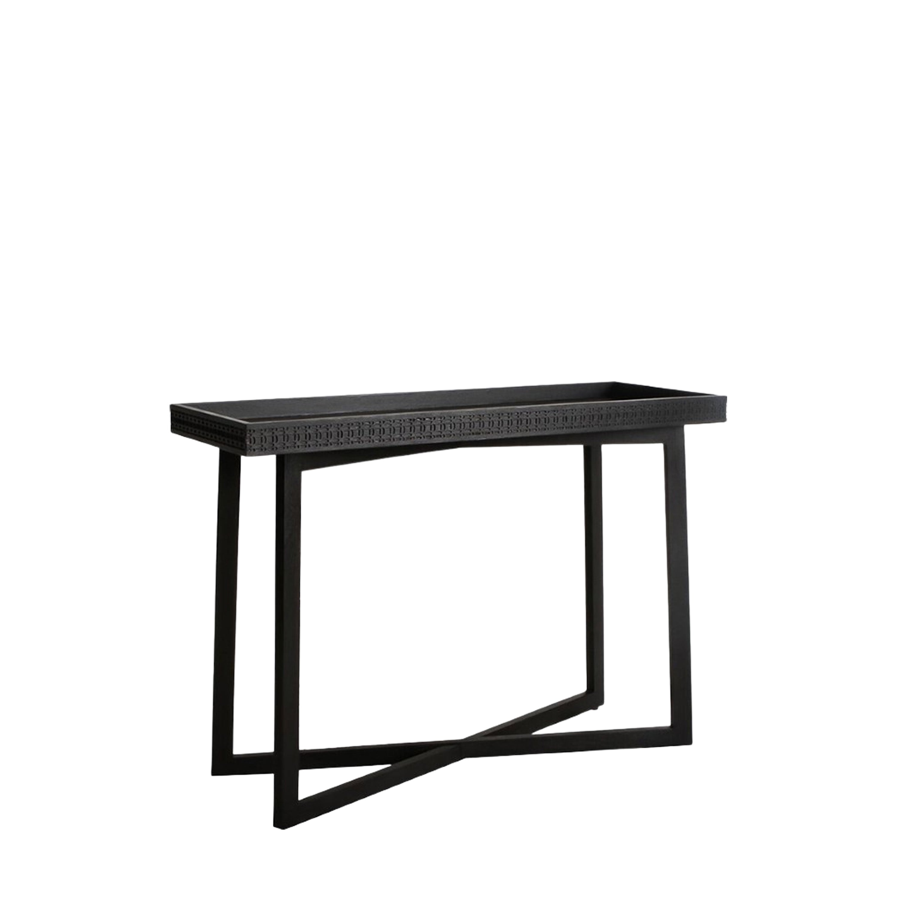Serenity Black Console Table