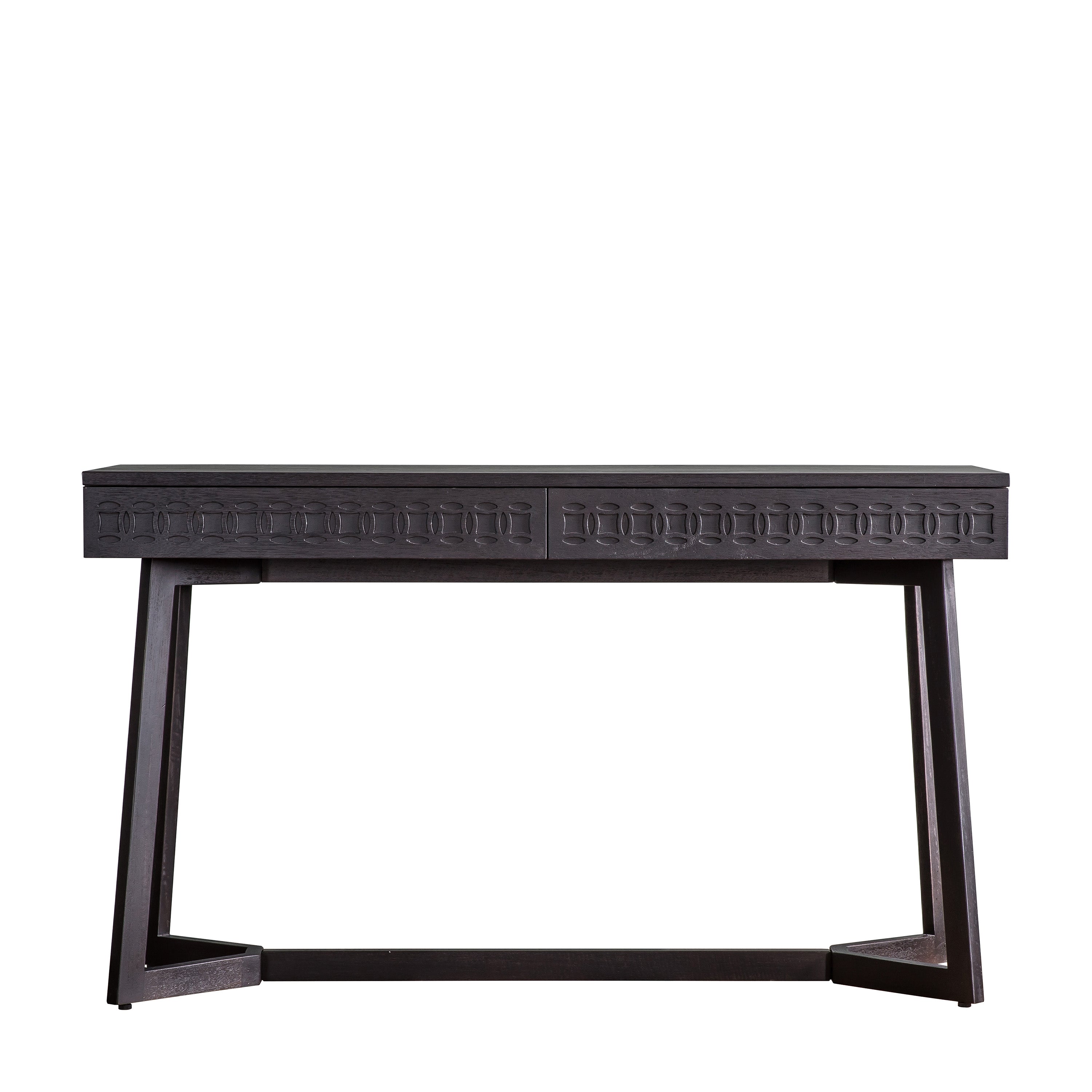 Serenity Black 2 Drawer Desk