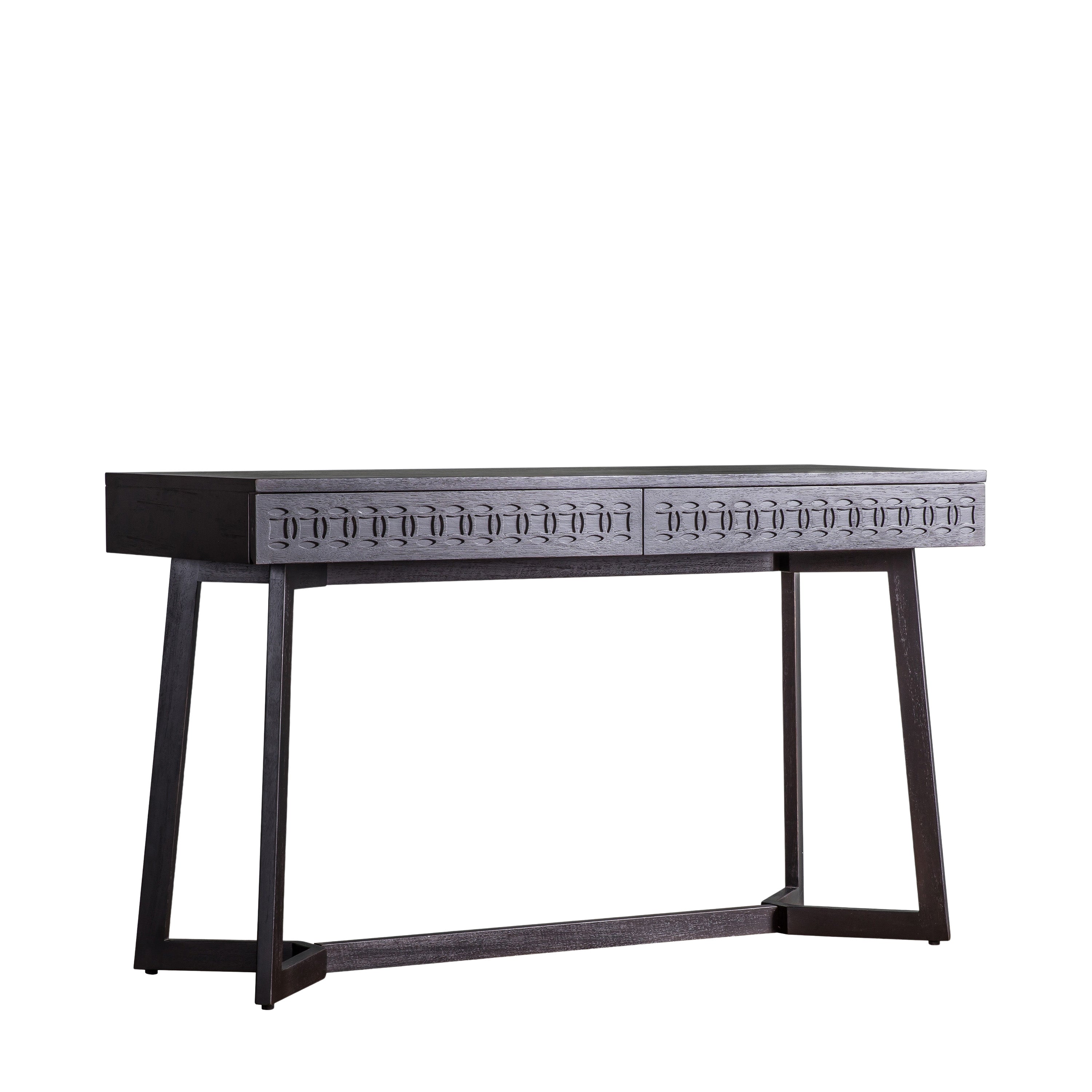 Serenity Black 2 Drawer Desk