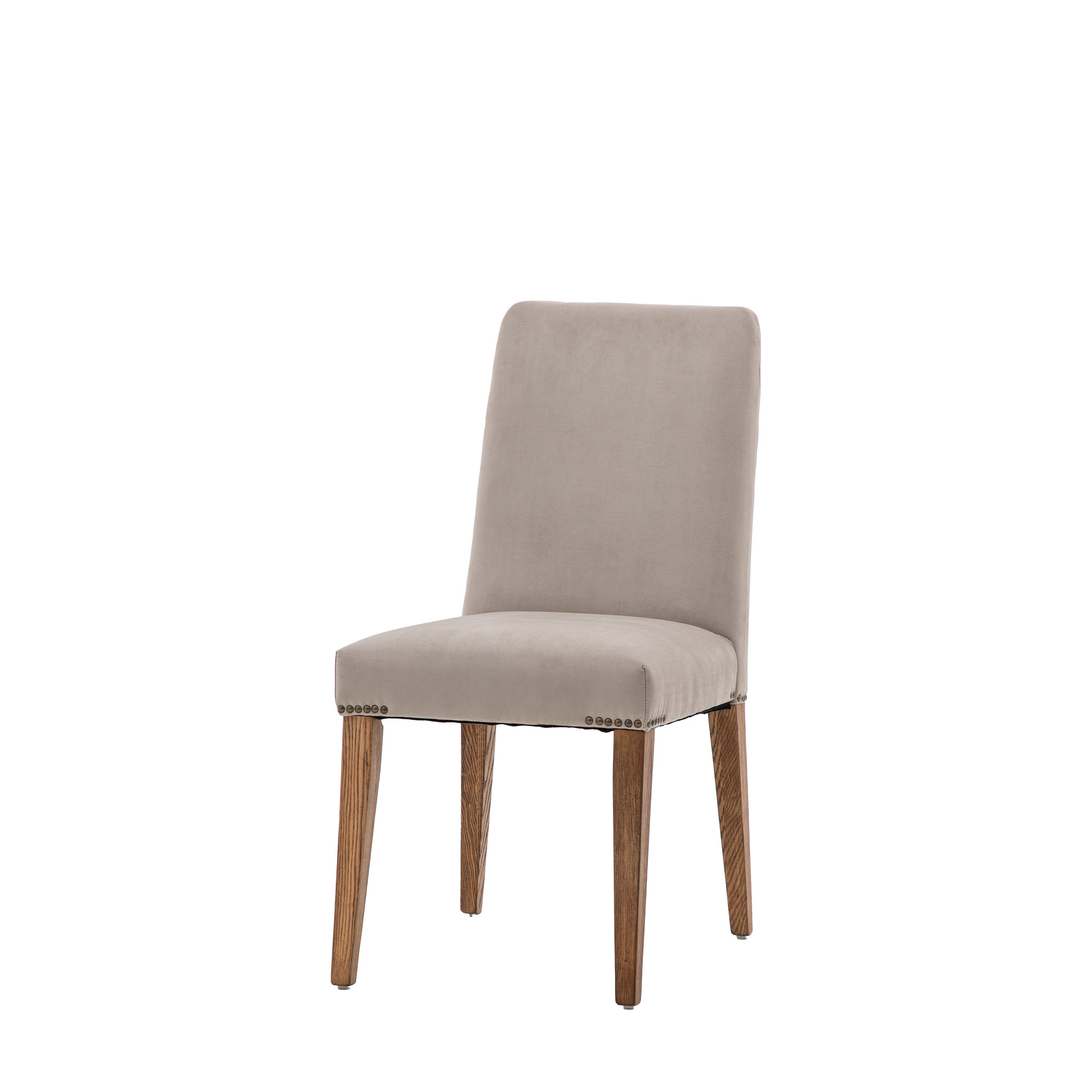 Somerville Dove Velvet Dining Chair Set Of 2