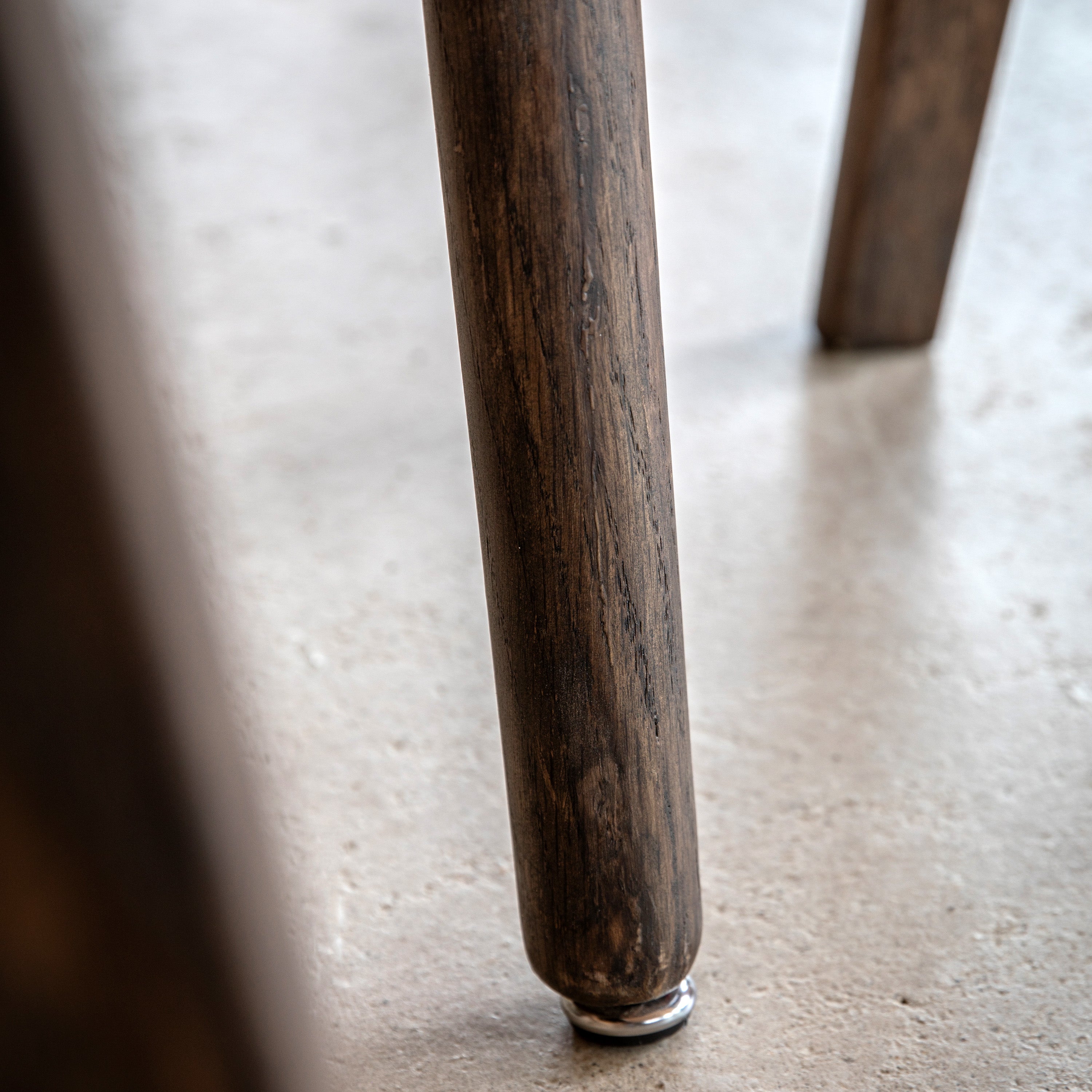 Hartwell Smoked Round Dining Table