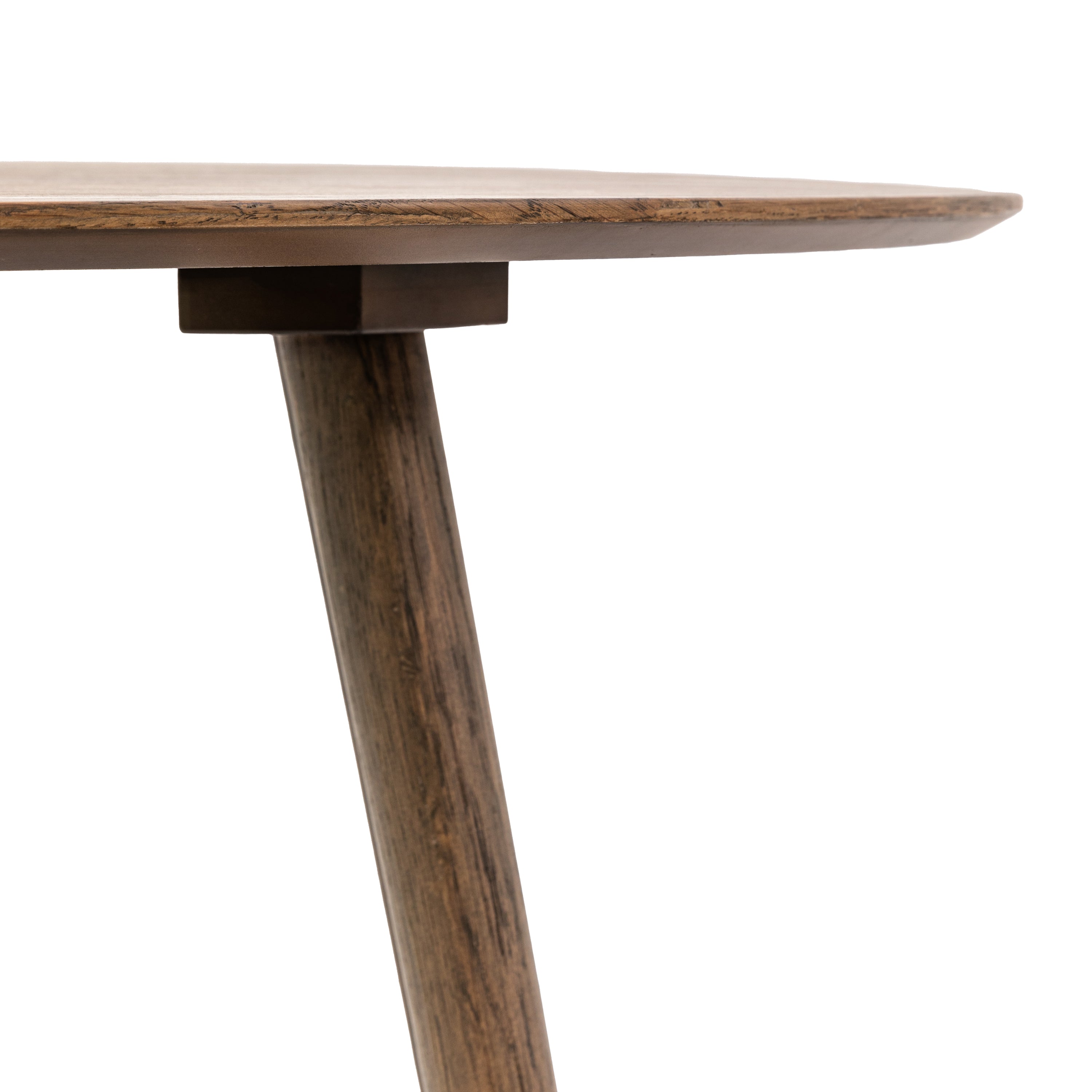 Hartwell Smoked Round Dining Table